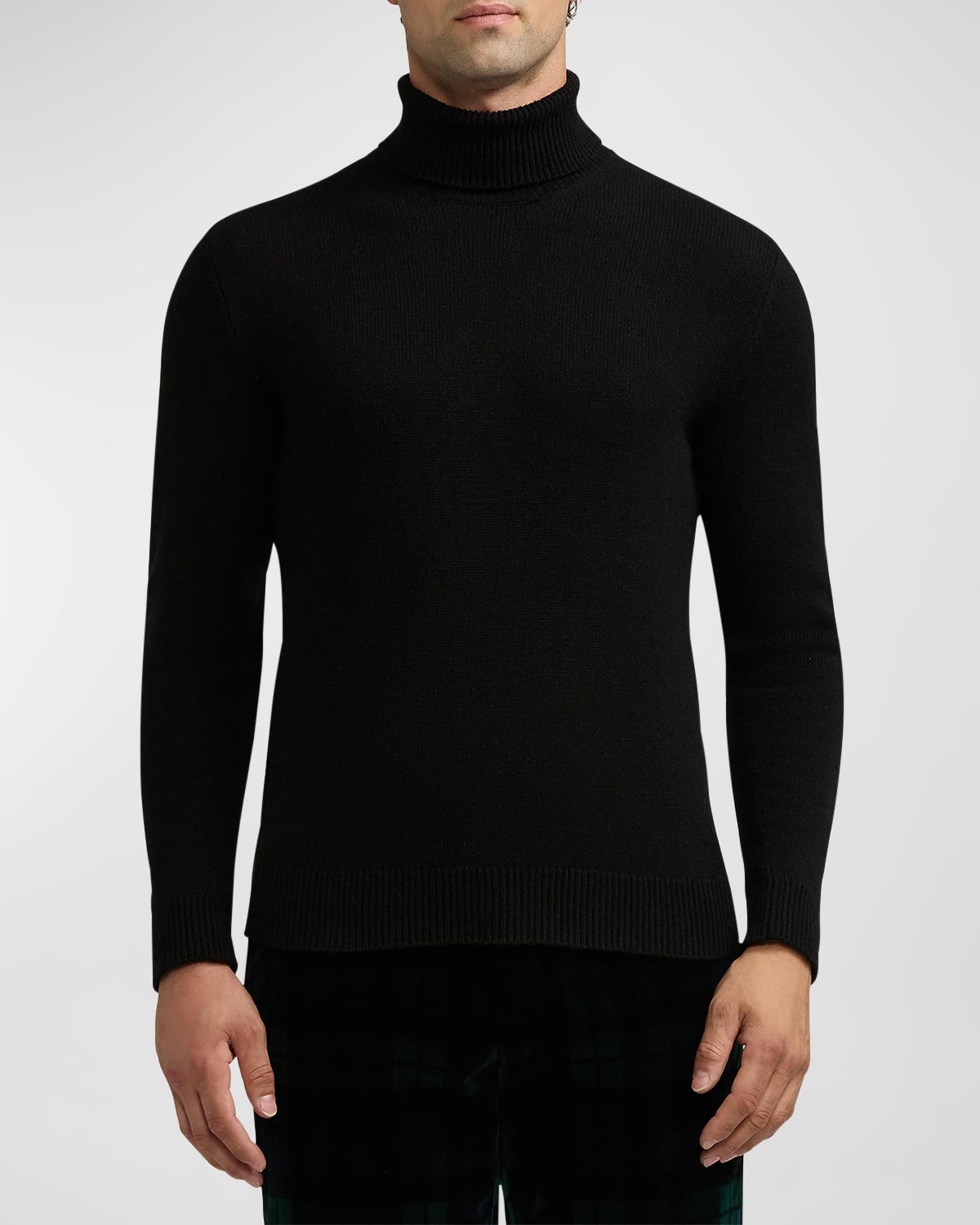 Men's Cashmere Turtleneck Sweater - 4