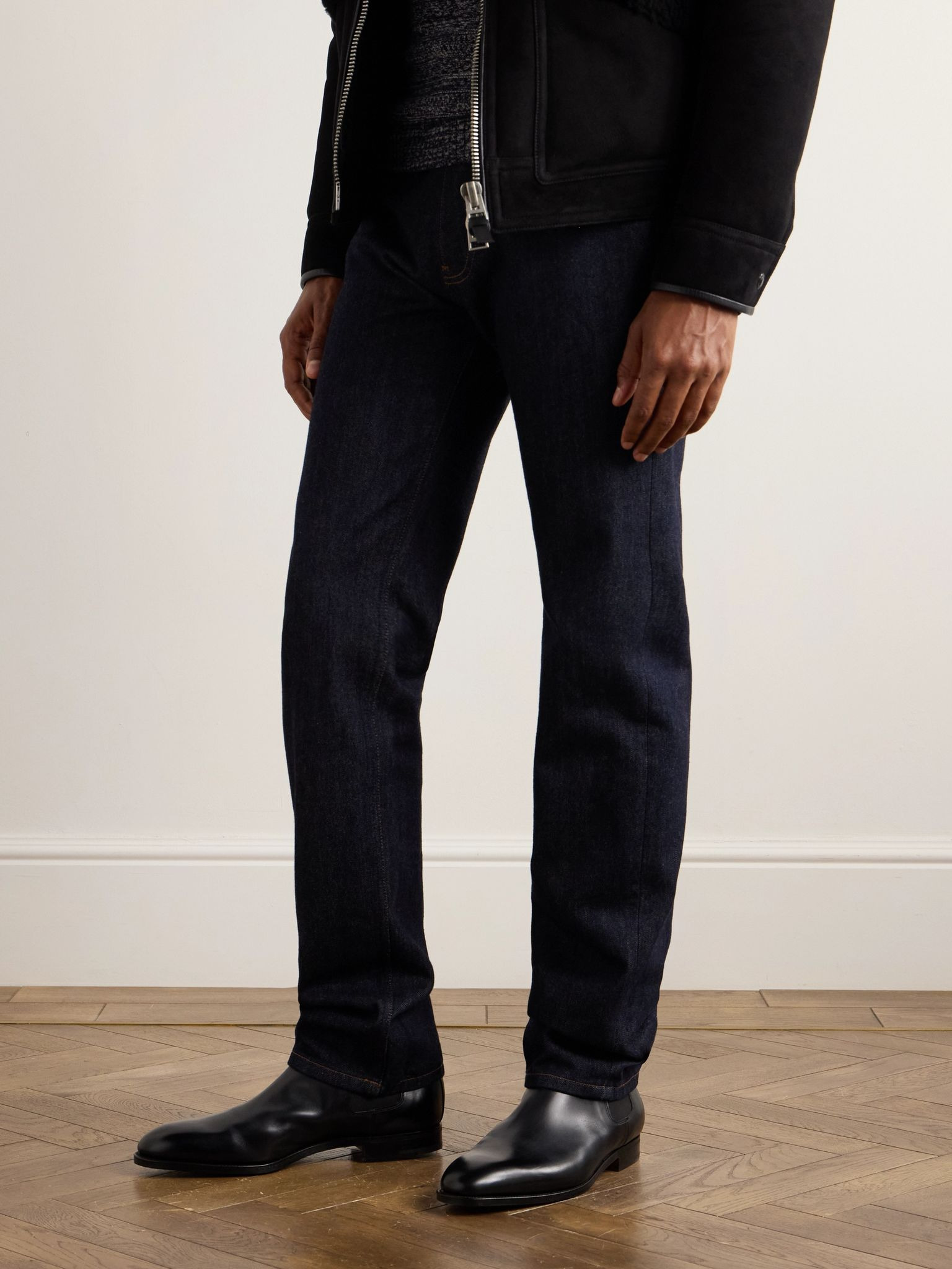 Lawry Leather Chelsea Boots Black - 2