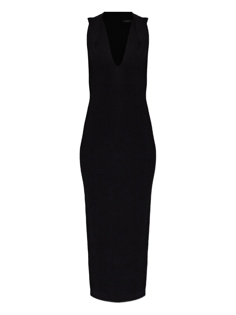 V-neck zip-up dress - 1