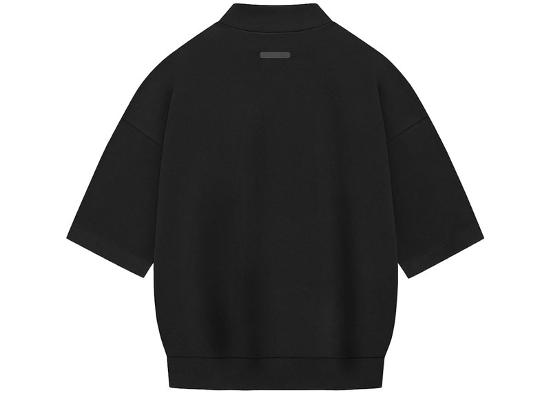 Fear of God Fear of God Athletics Heavy Jersey 3/4 Mock Tee Black outlook