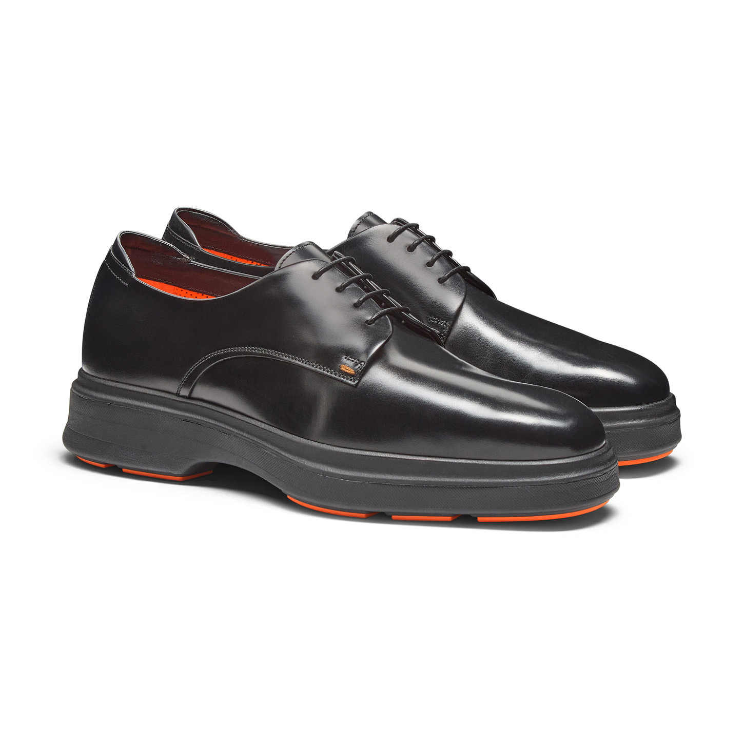 Men's black leather Easy Nova Derby shoe - 3