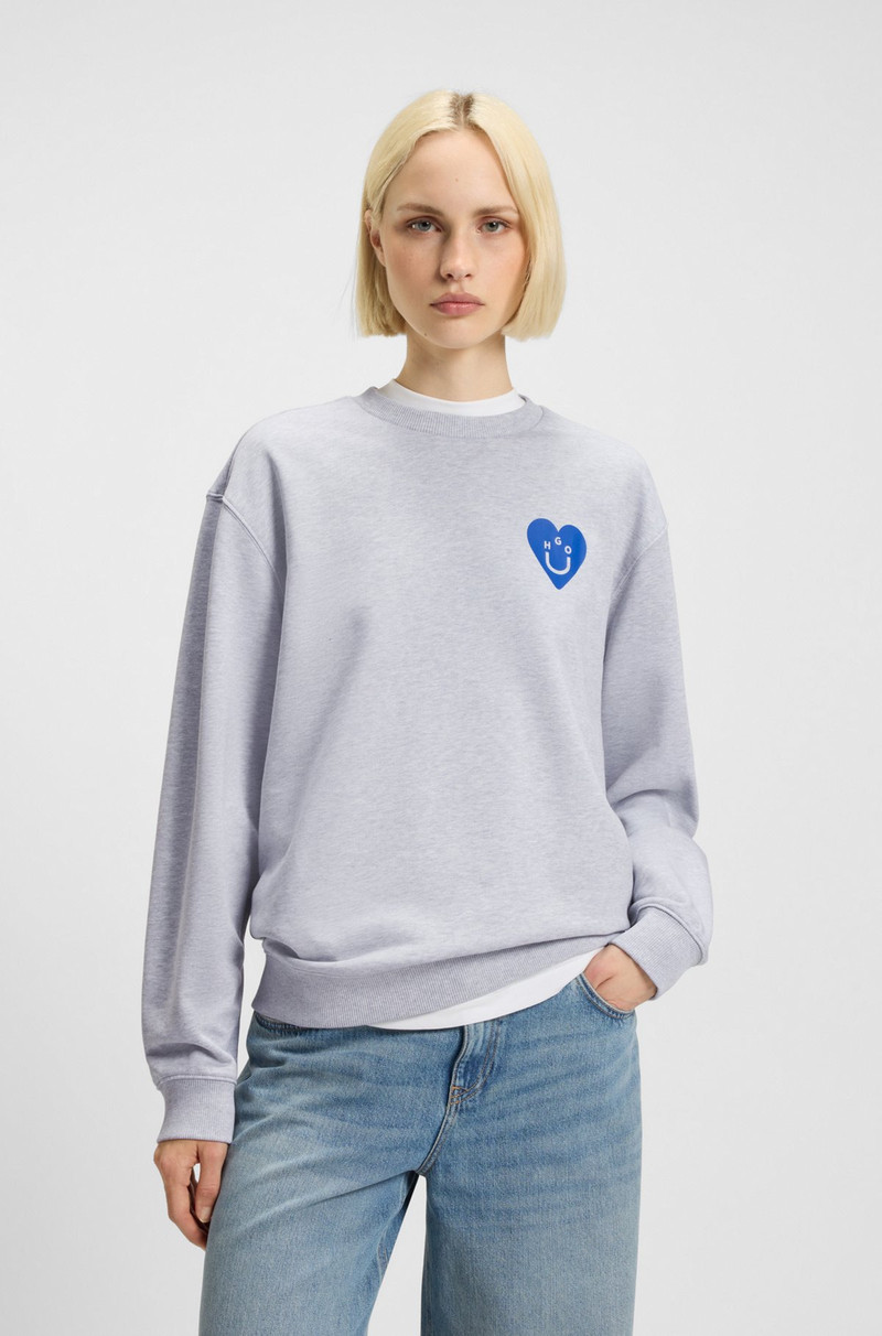 ALL-GENDER SWEATSHIRT WITH HAPPY HUGO ARTWORK 5