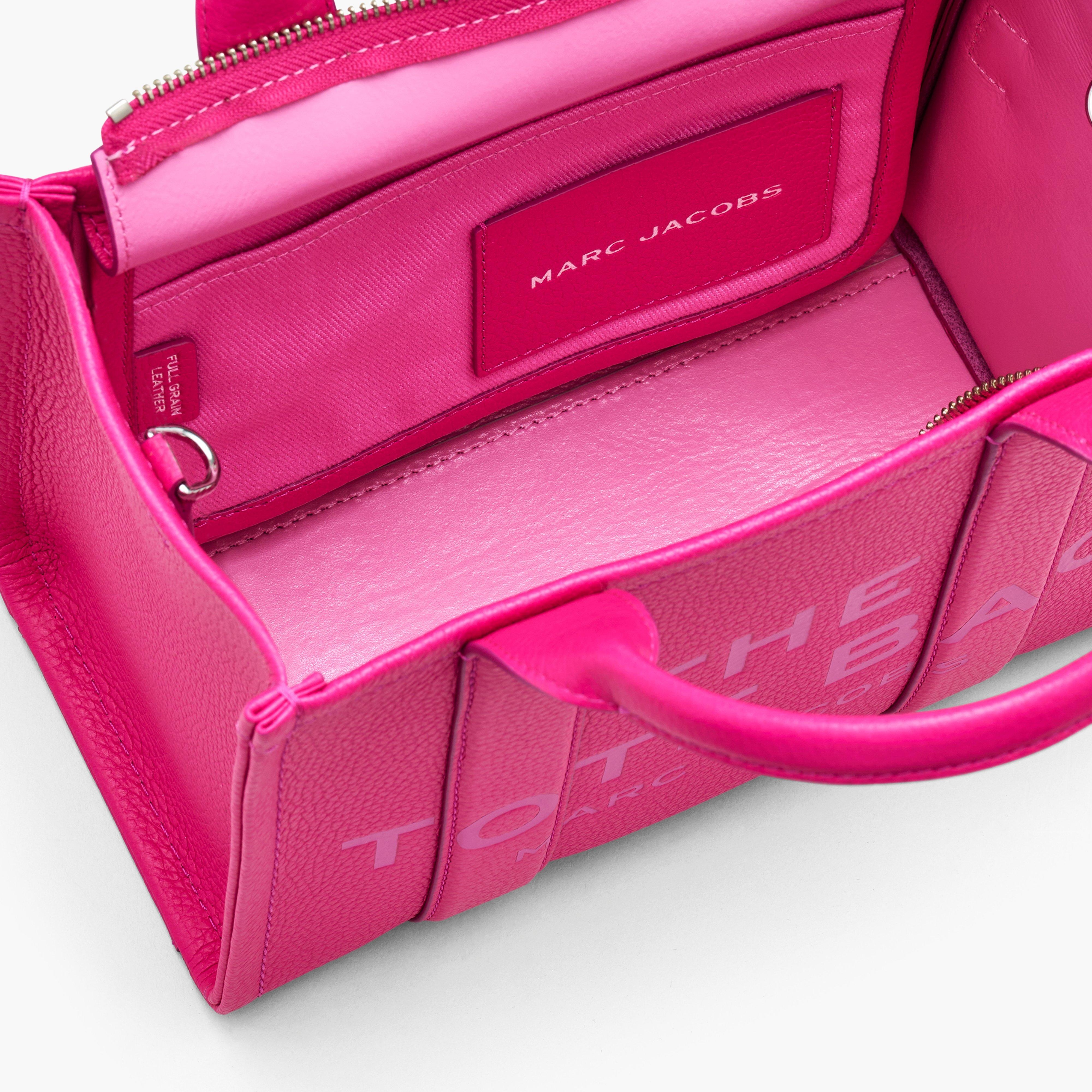 THE LEATHER SMALL TOTE BAG - 6