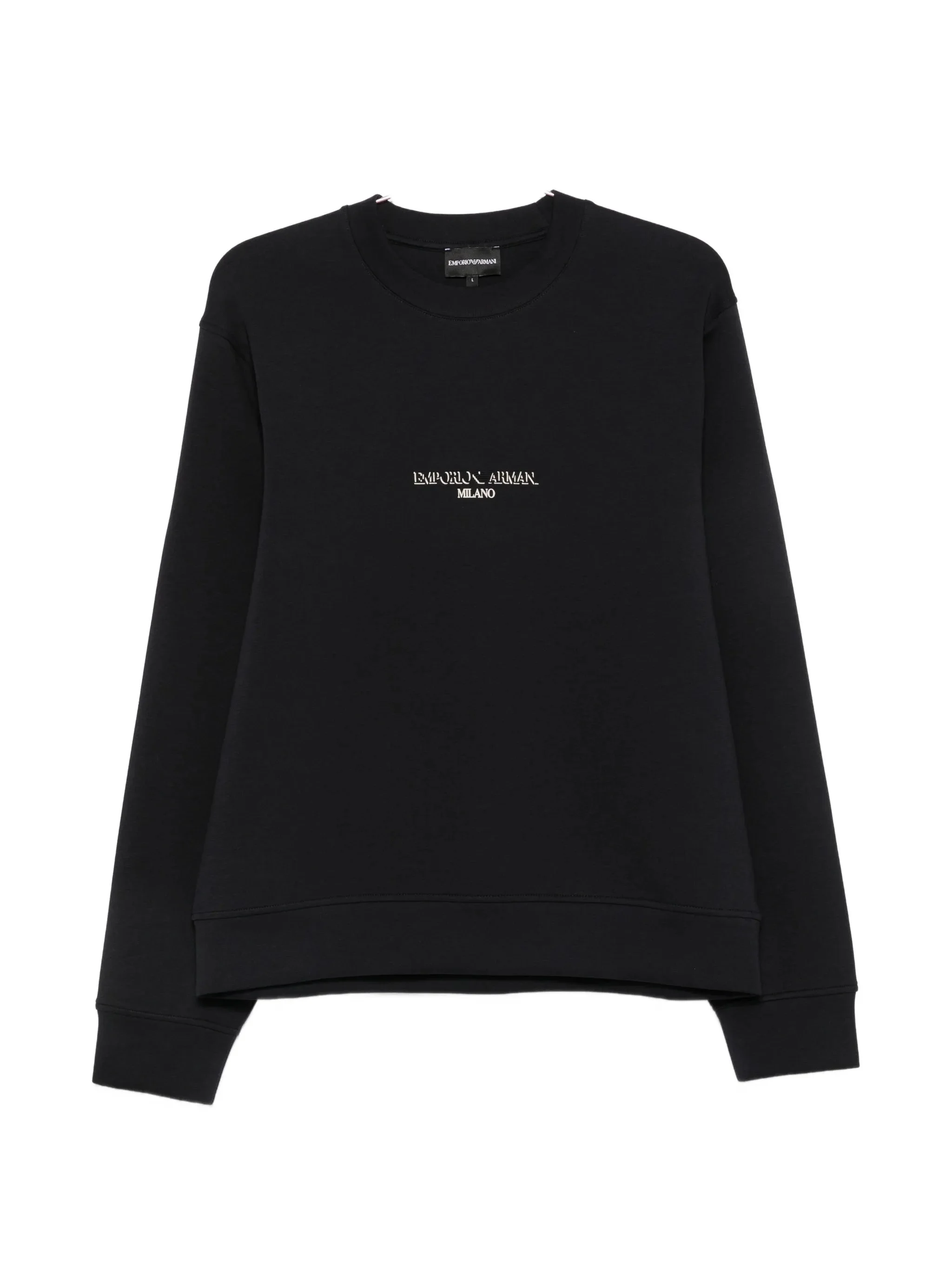 Emporio Armani Logo-print Cotton Sweatshirt - 1