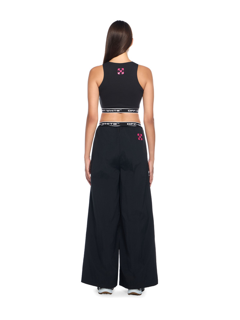 Logoband Wide-Leg Pants 4
