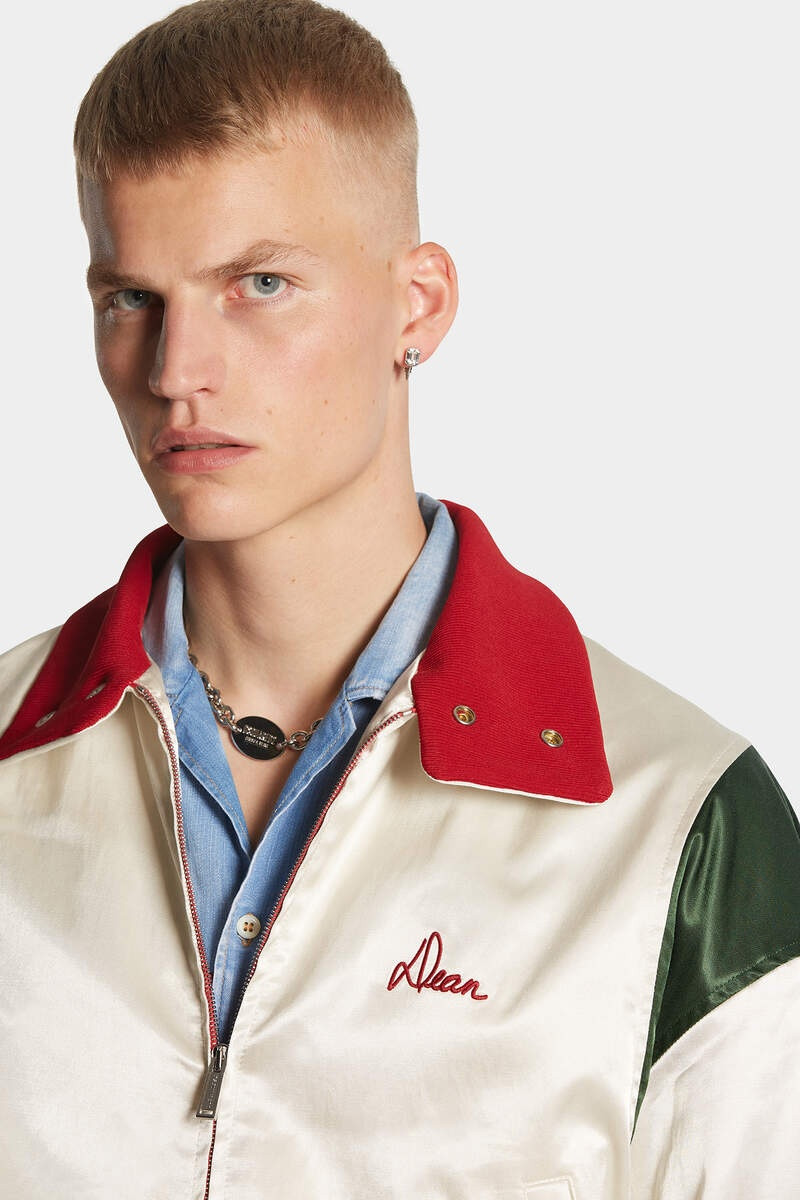 BOWLING SATIN BOMBER 6