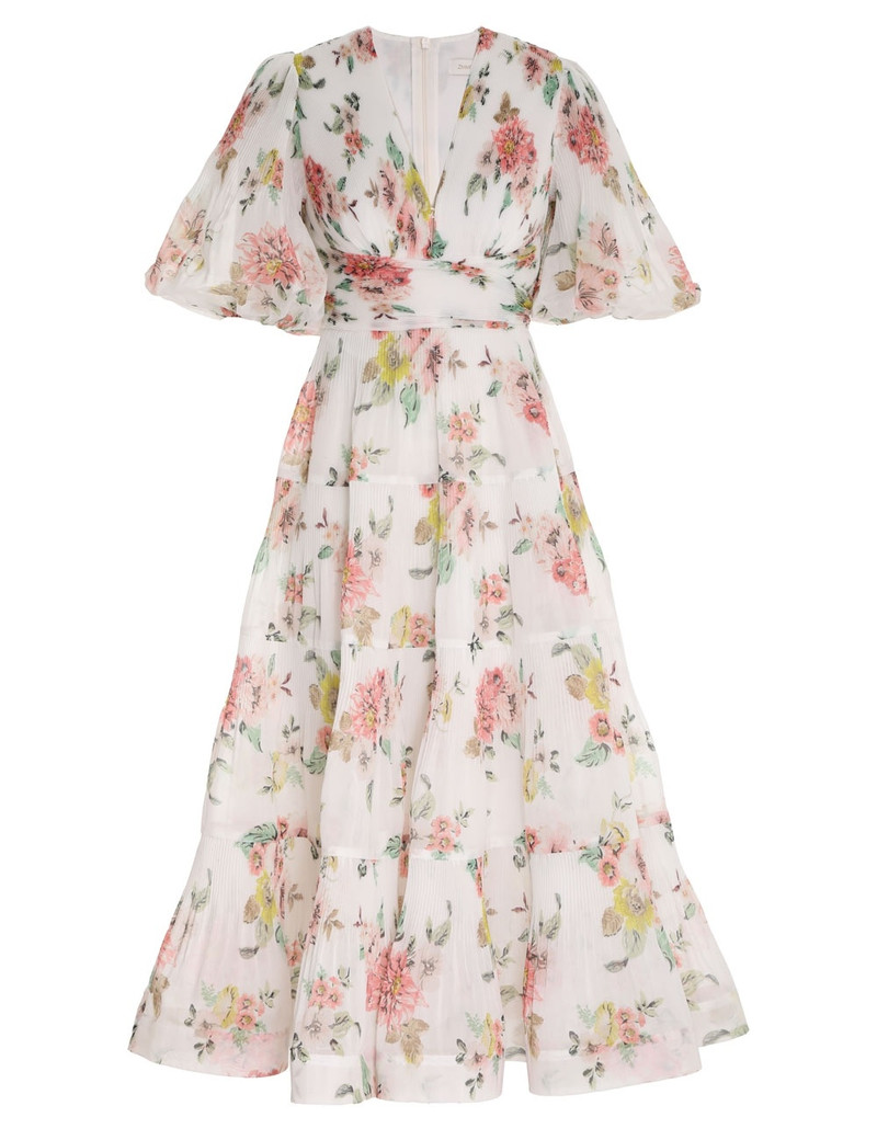 PLEATED MIDI DRESS 1