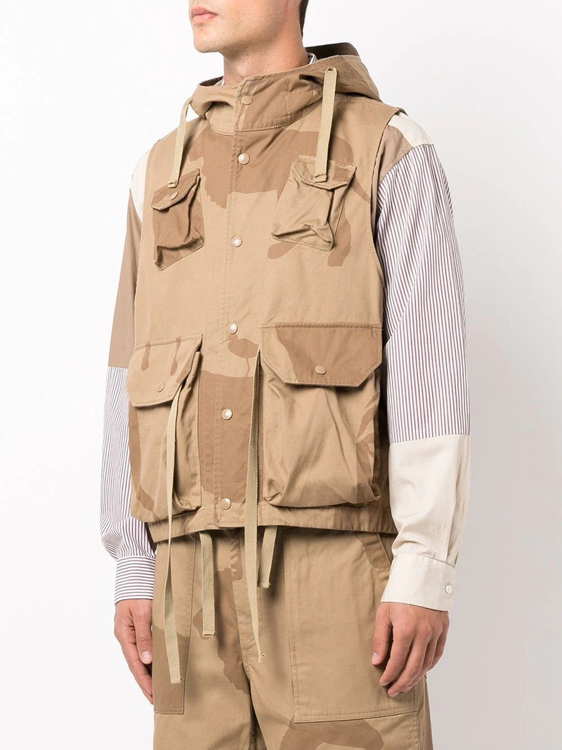 Field animal-print gilet 3