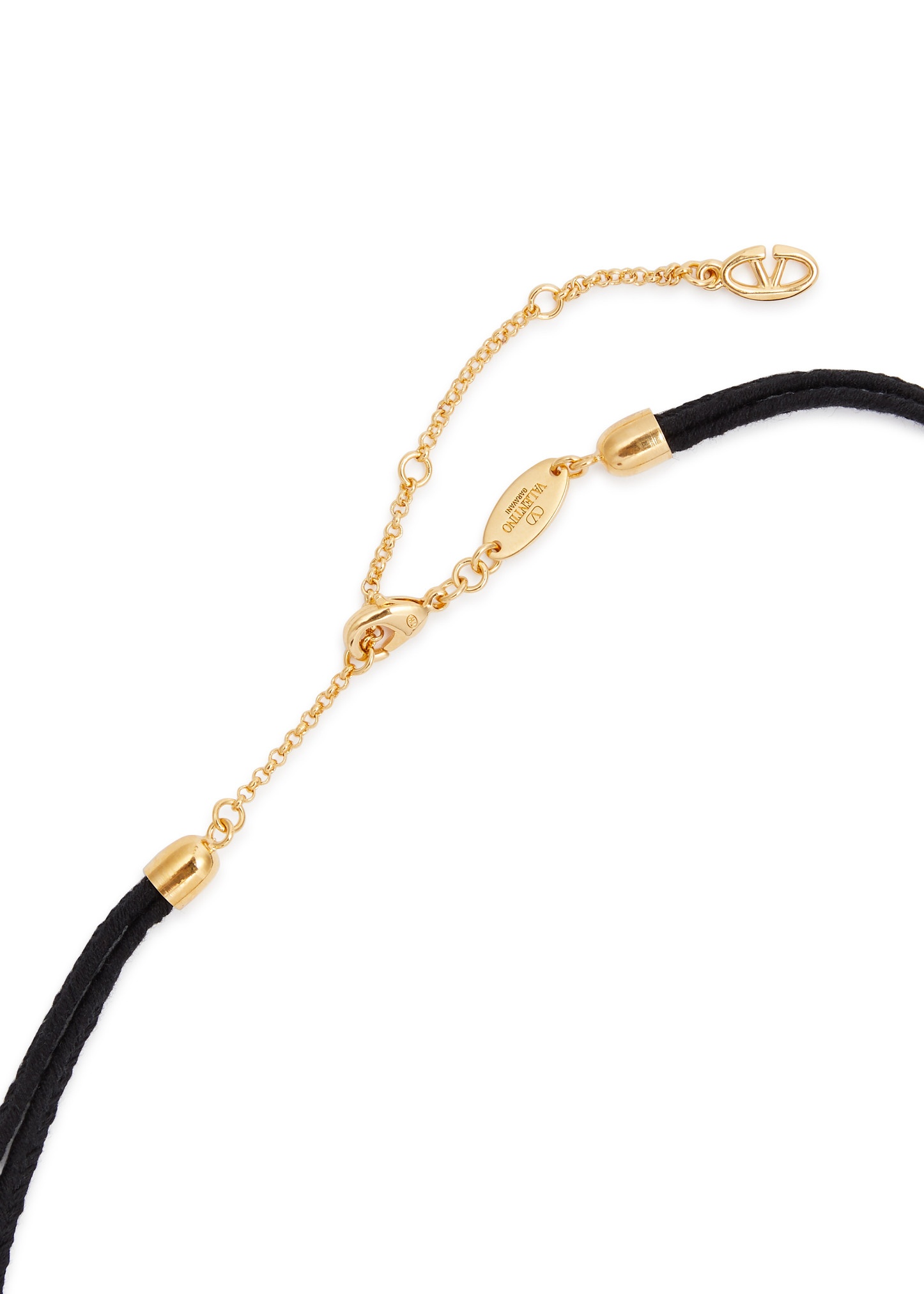 VLogo rope necklace - 4