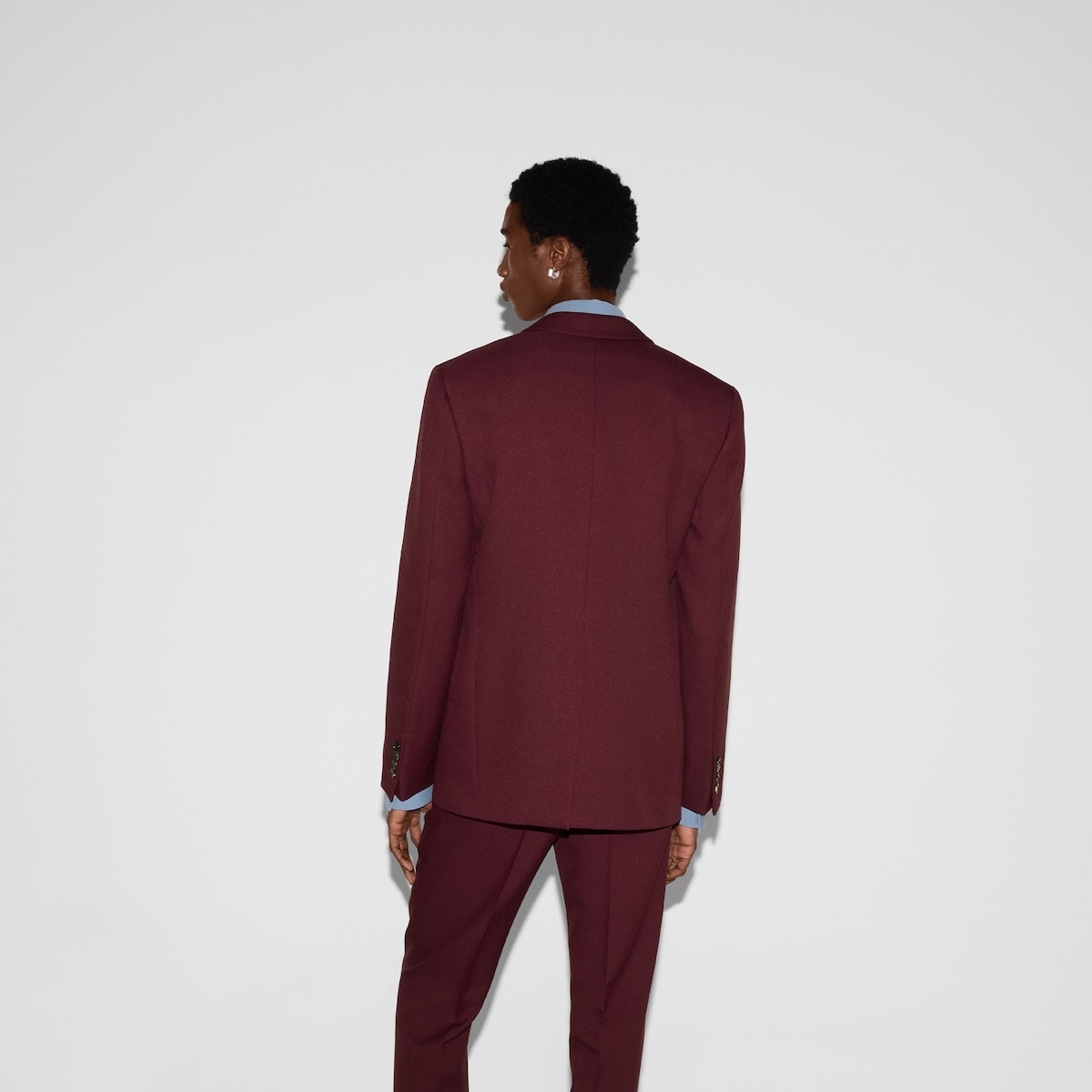 Embroidered polyester drill jacket - 4