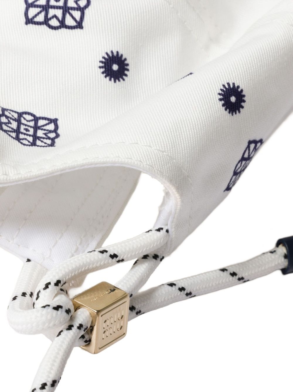 paisley-print baseball cap - 3