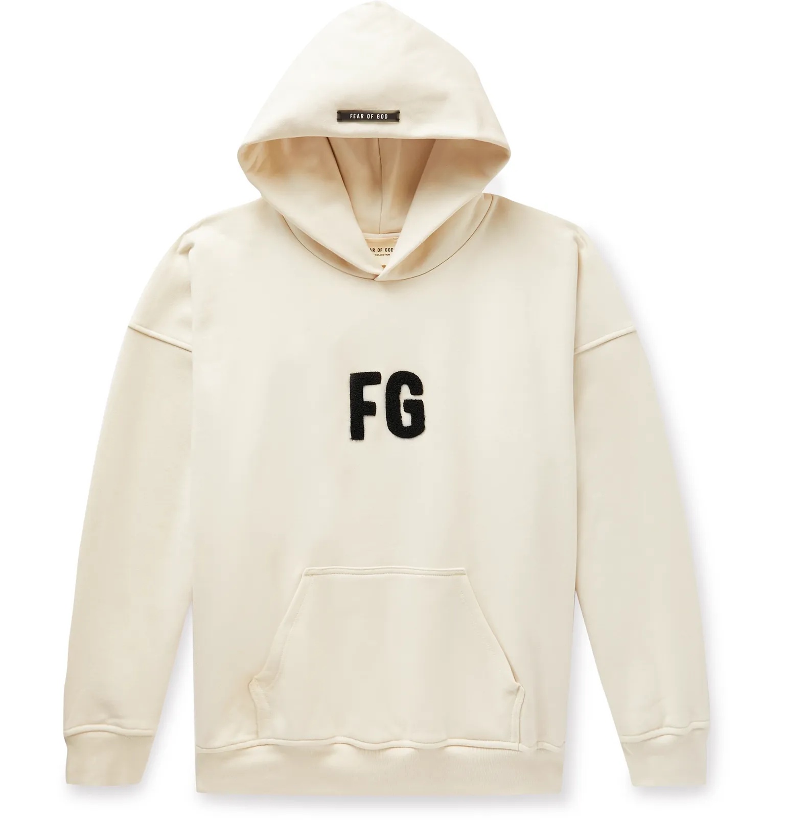 Oversized Logo-Appliquéd Loopback Cotton-Jersey Hoodie - 7