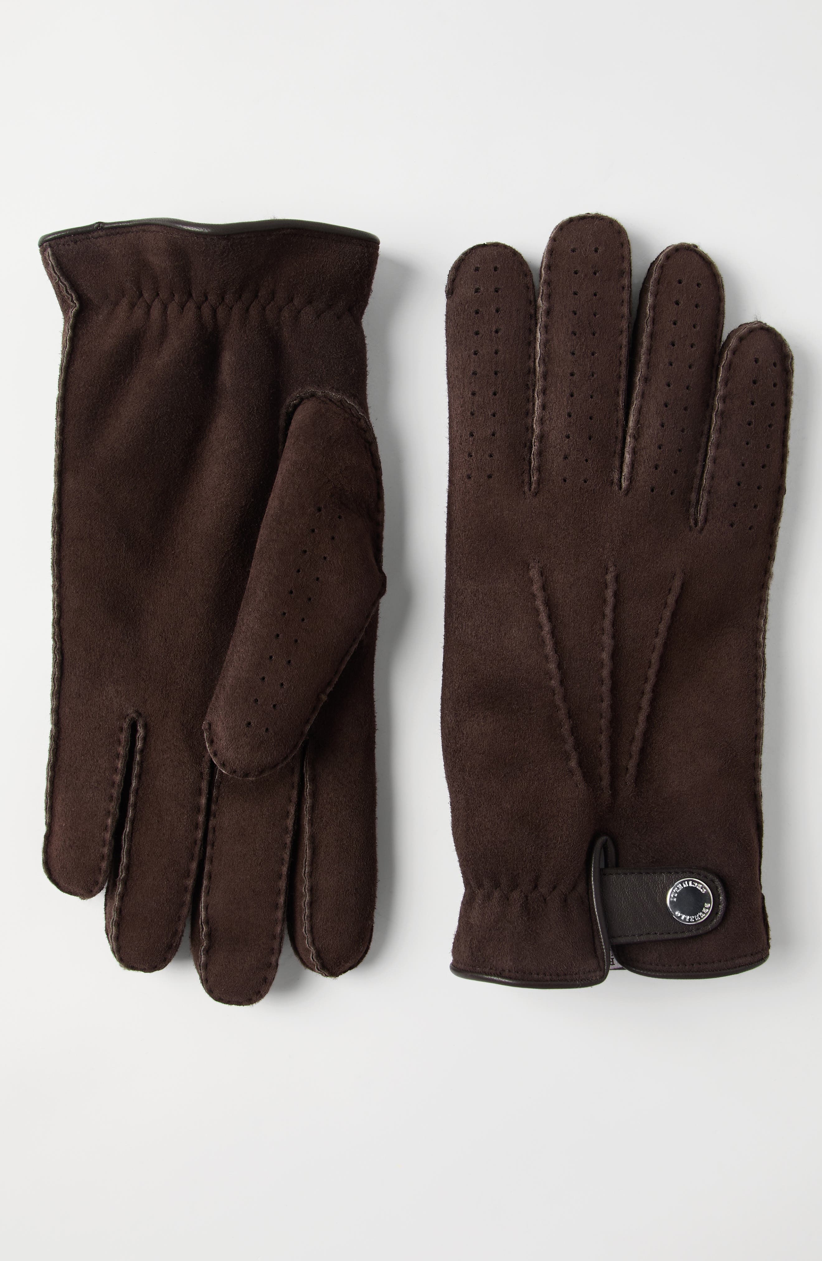 Brunello Cucinelli Shearling gloves in Brown at Nordstrom - 2