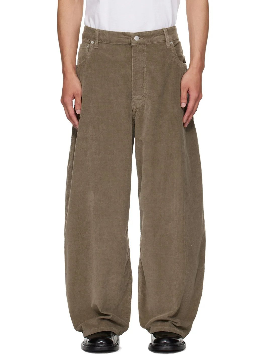 Taupe Paulo Trousers - 1