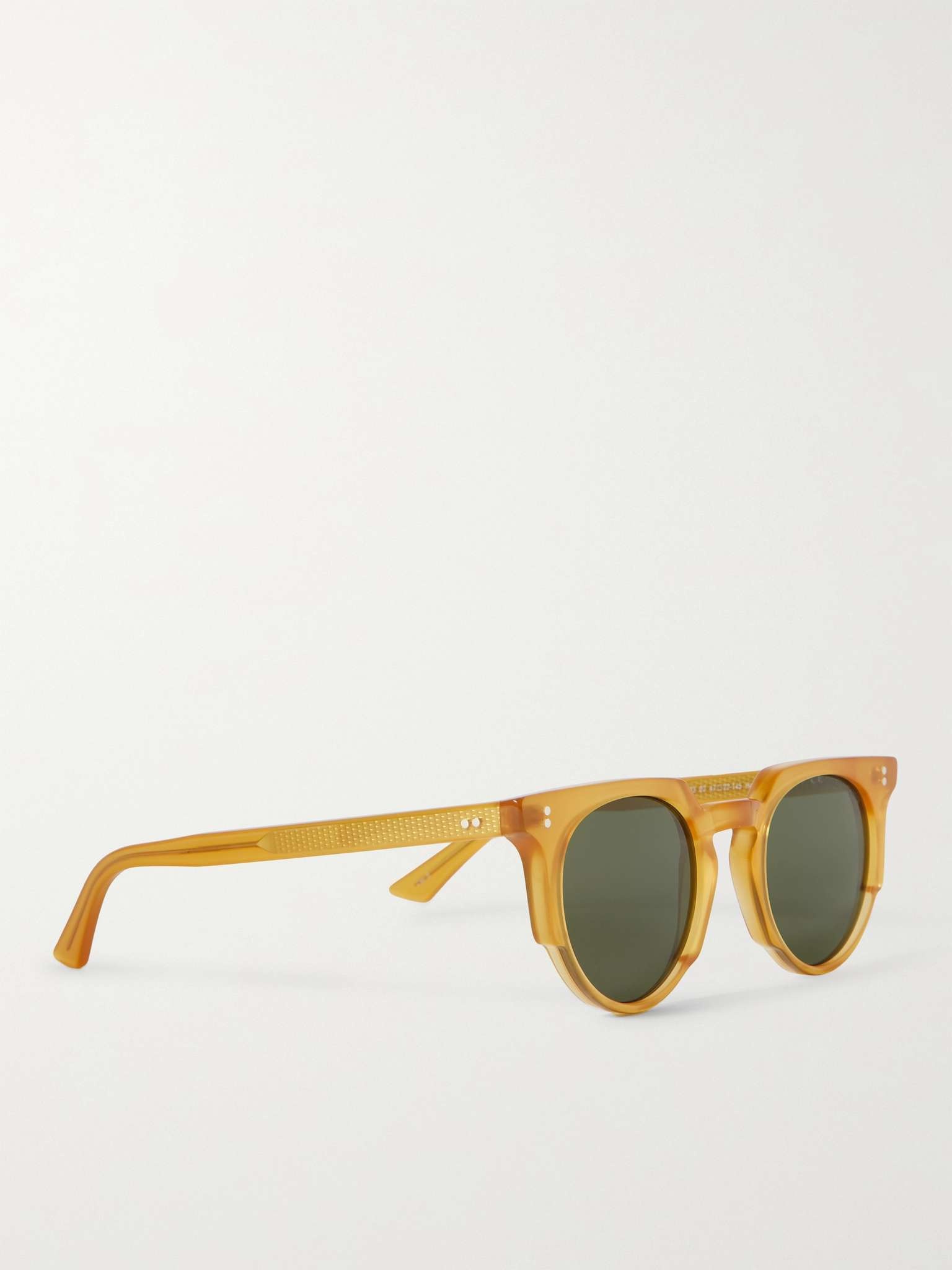 Round-Frame Acetate Sunglasses - 3