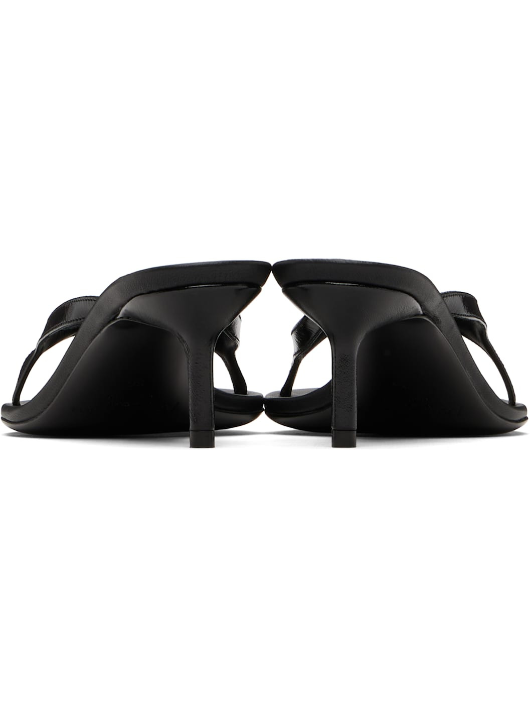 Black Beverly Kitten Lux Midsummer Heeled Sandals - 2