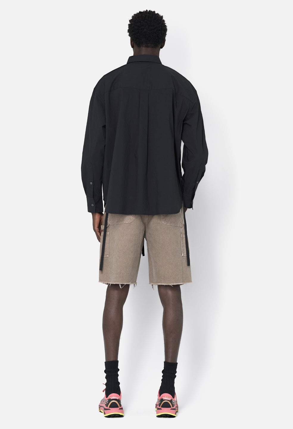 CRINKLED KIMONO SHIRT - 5