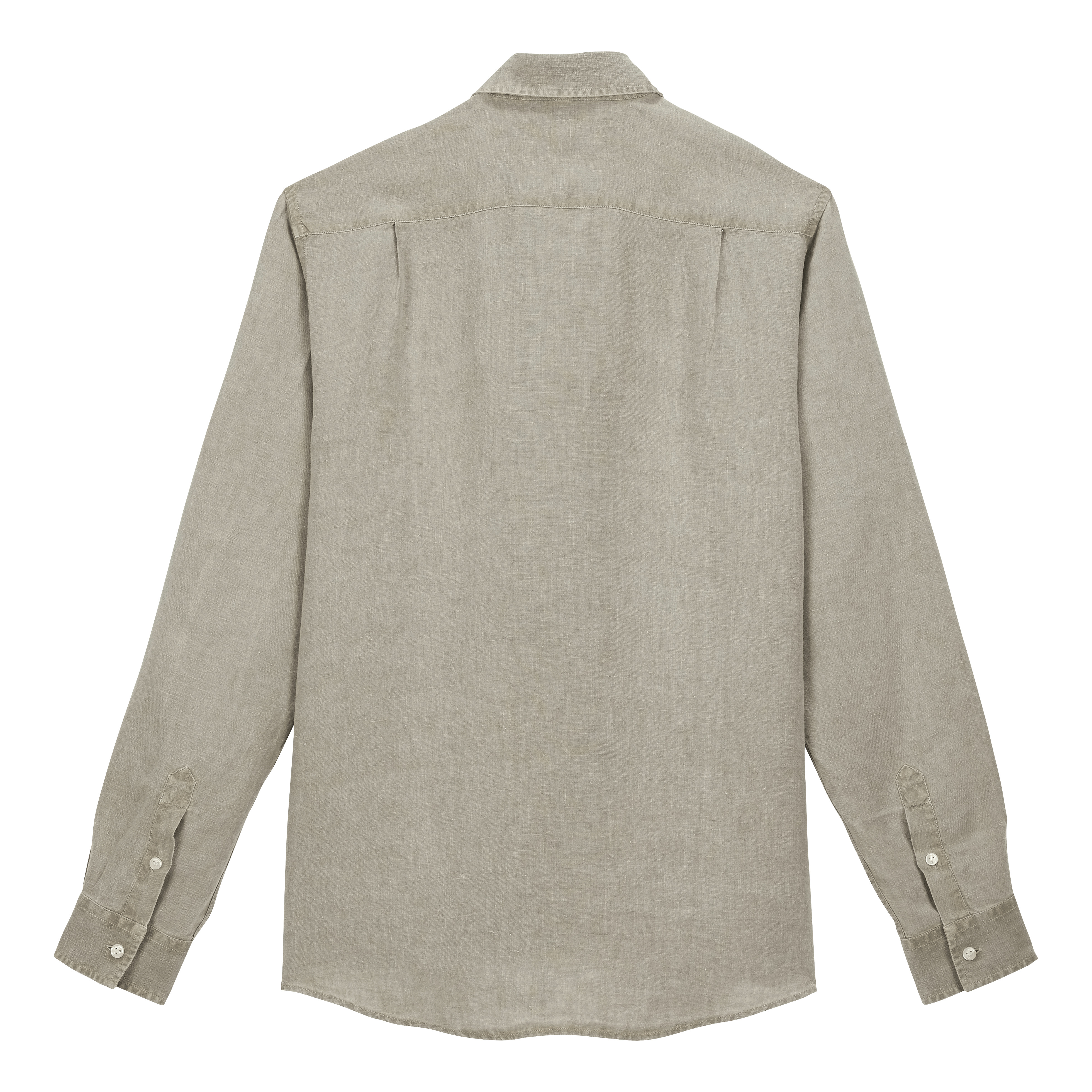 Men Linen Shirt Mineral Dye - 2