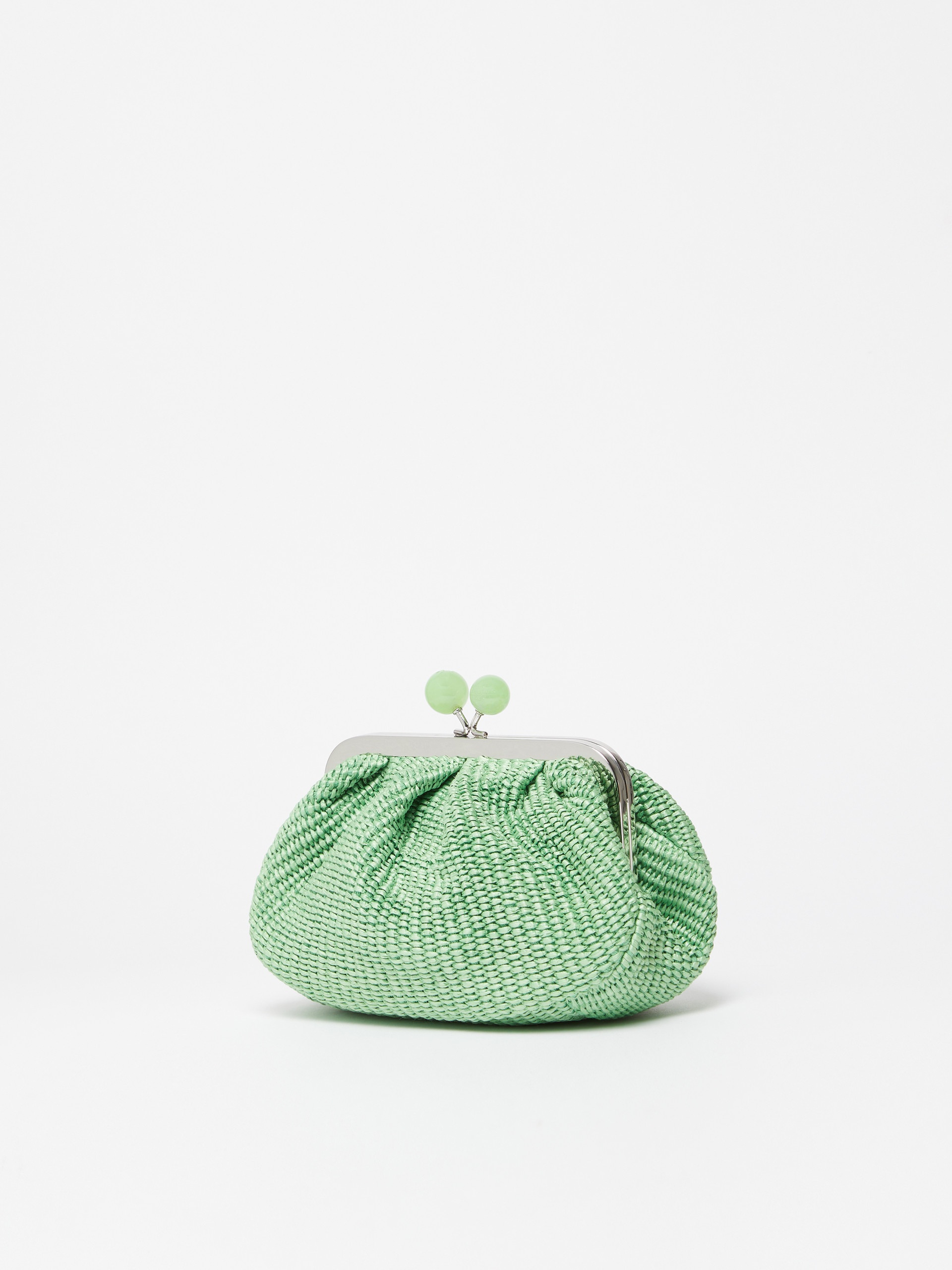 PALMAS Small raffia-effect Pasticcino Bag - 2