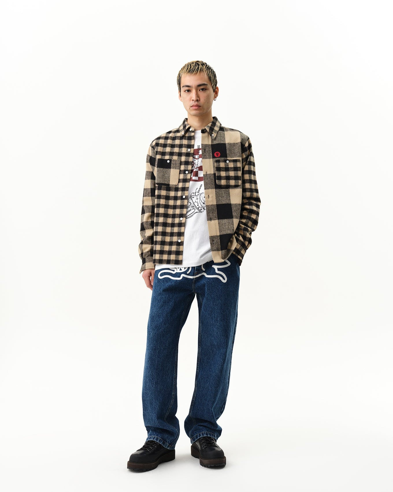 MULTI CHECK LS SHIRT - 2