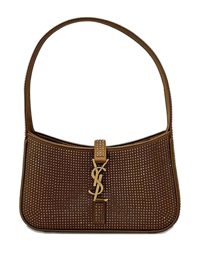 embellished logo shoulder bag 1