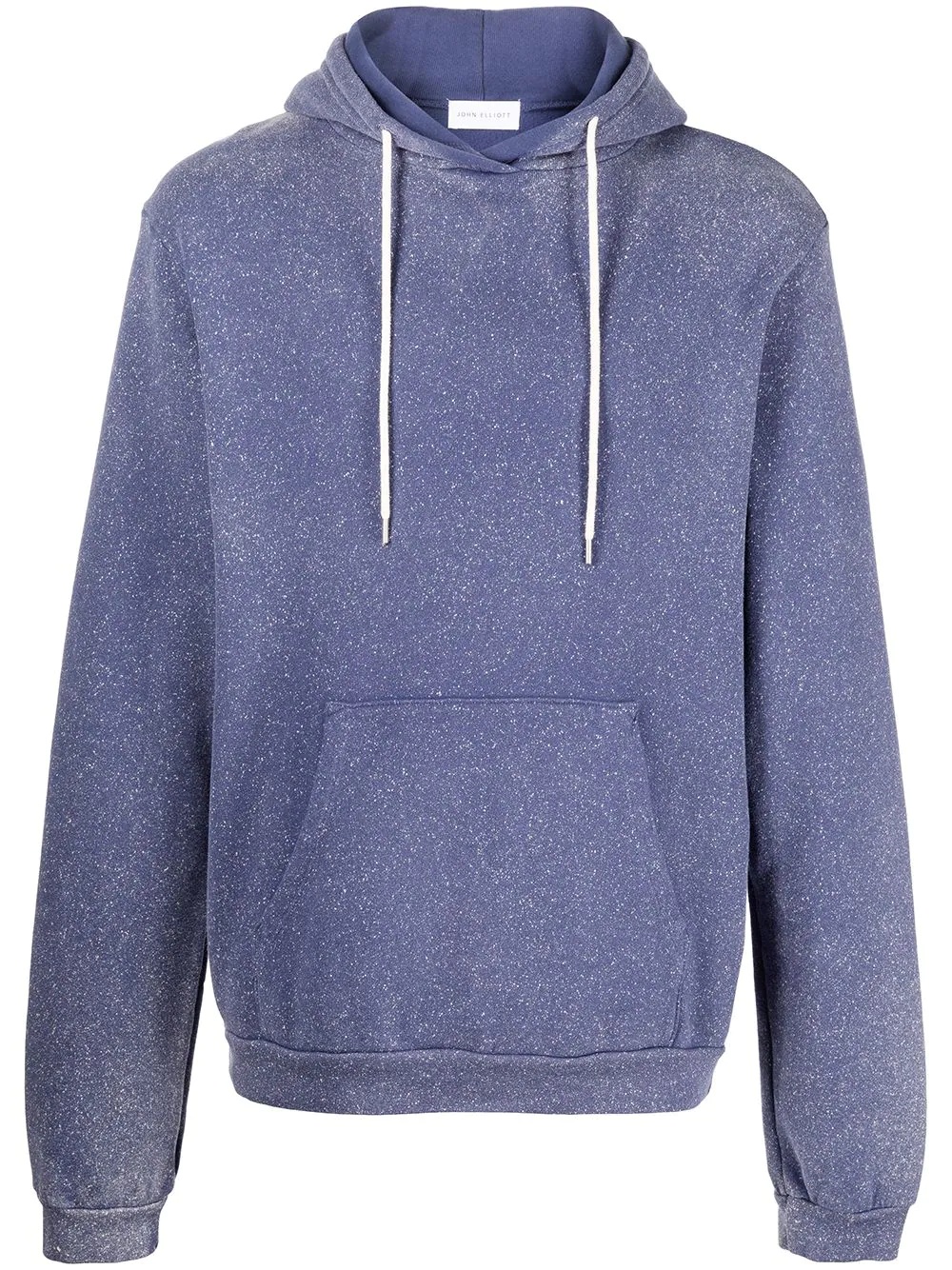 salt-wash cotton hoodie - 1