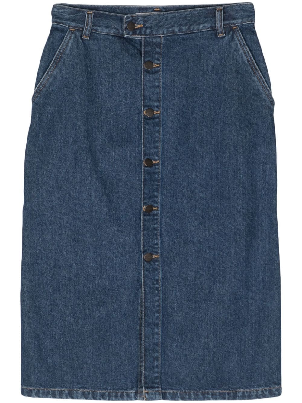 Colby denim midi shirt - 1