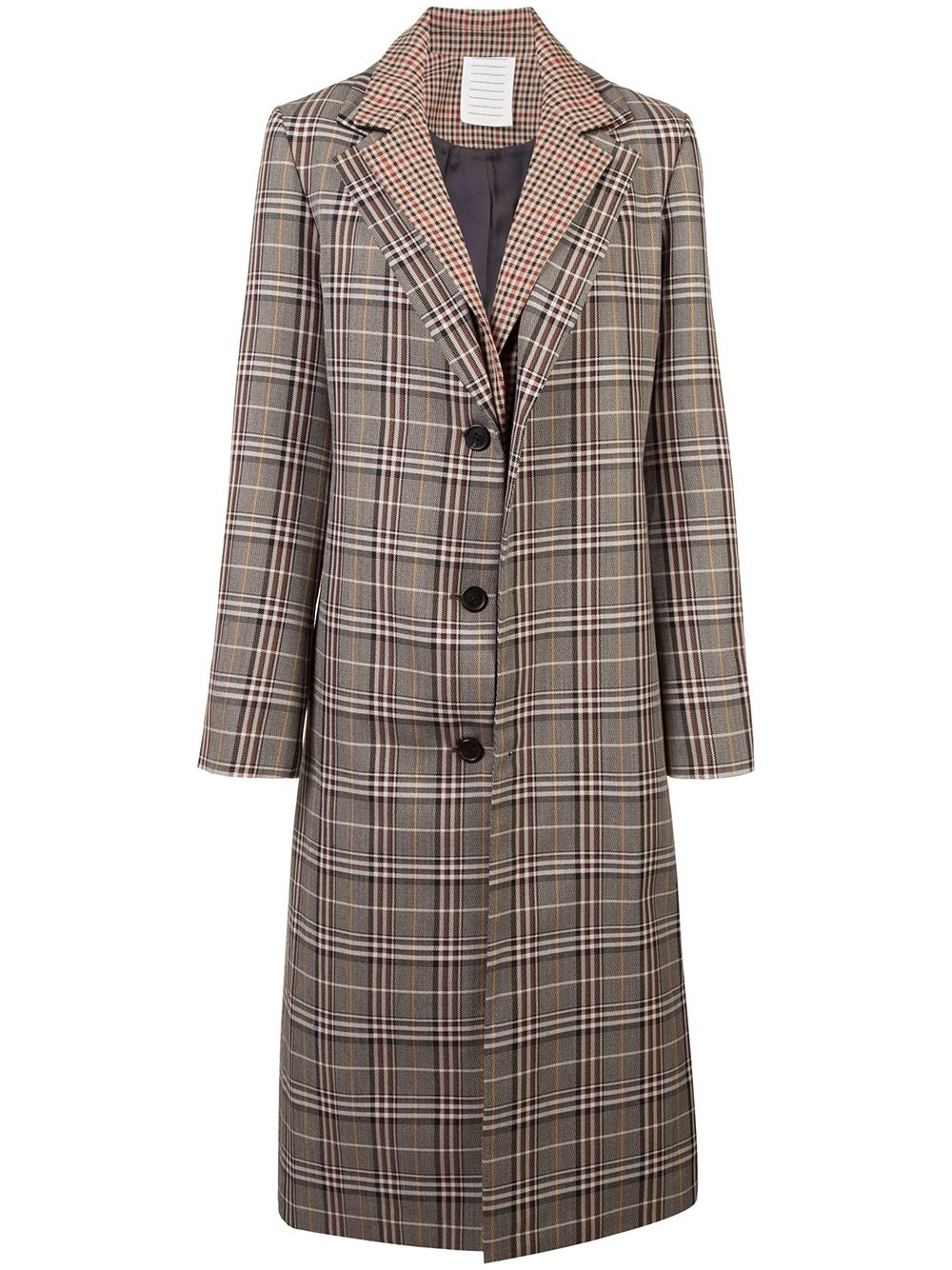 double collar coat - 1