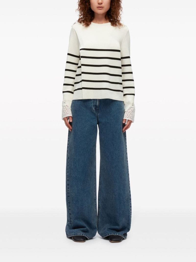 3.1 Phillip Lim stripe-pattern wool jumper outlook