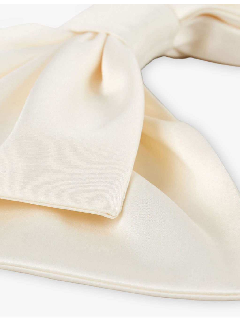 Satin Bow Barrette - 2