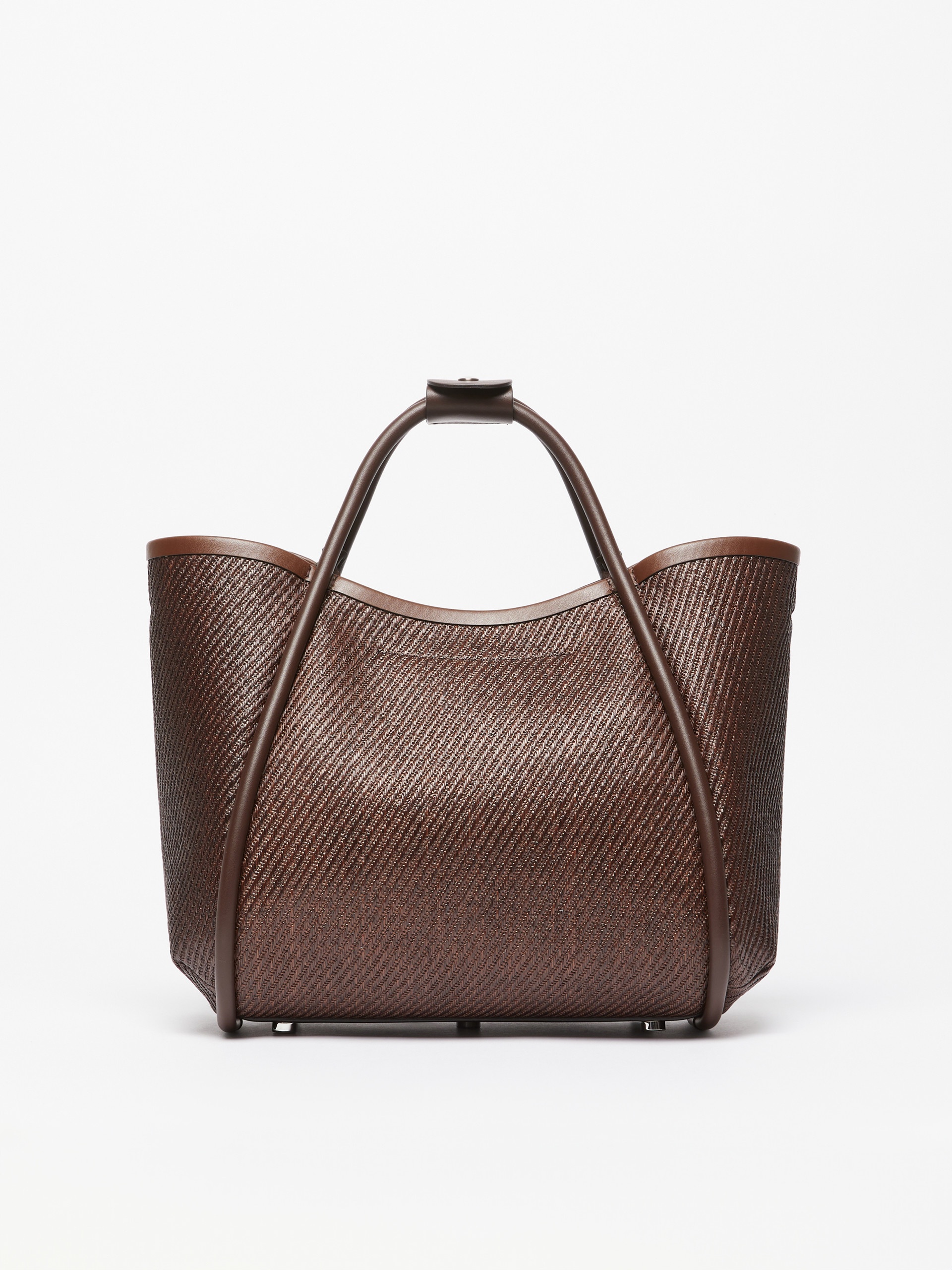 SUMMERMARINES Small raffia-look fabric Marine bag - 3