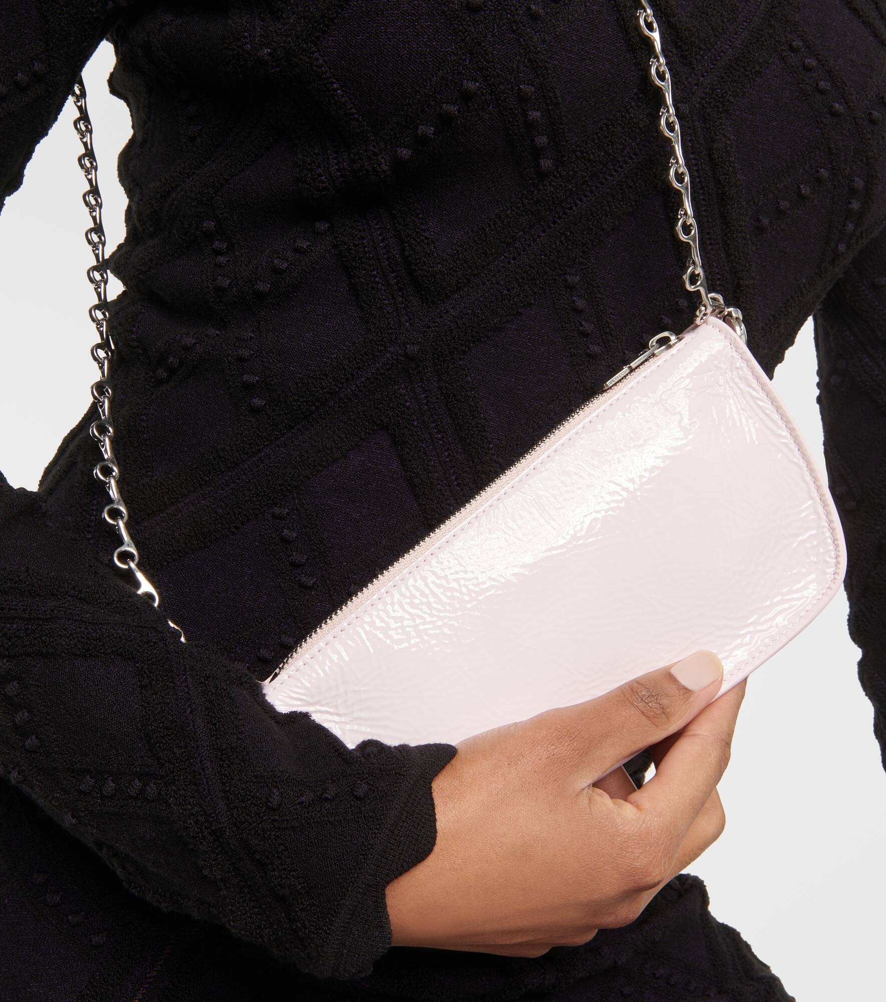 Micro leather shoulder bag - 2