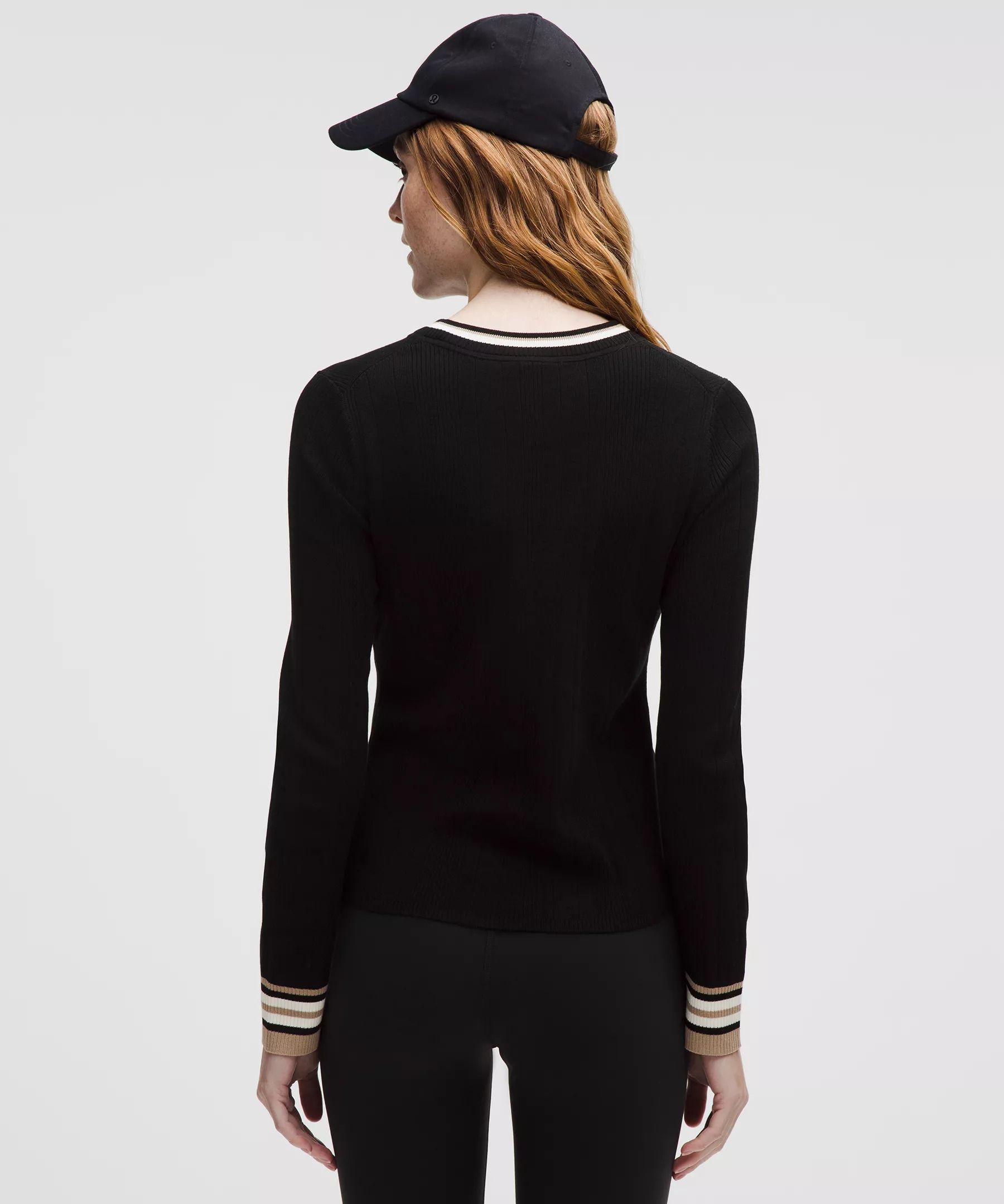Cotton-Blend Long-Sleeve Crew - 3