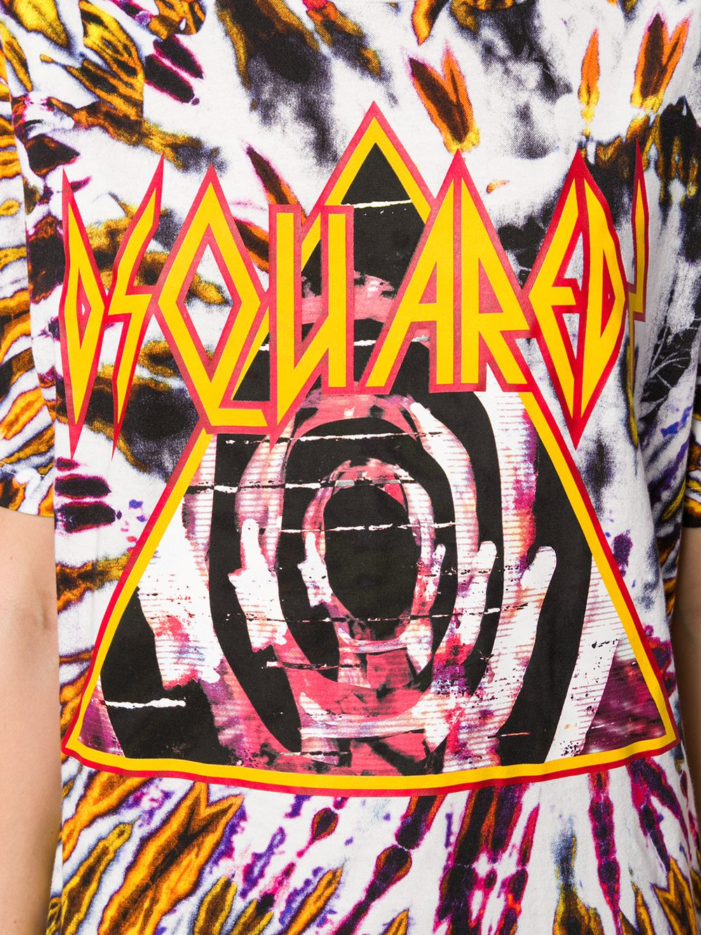 tie-dye print t-shirt - 5