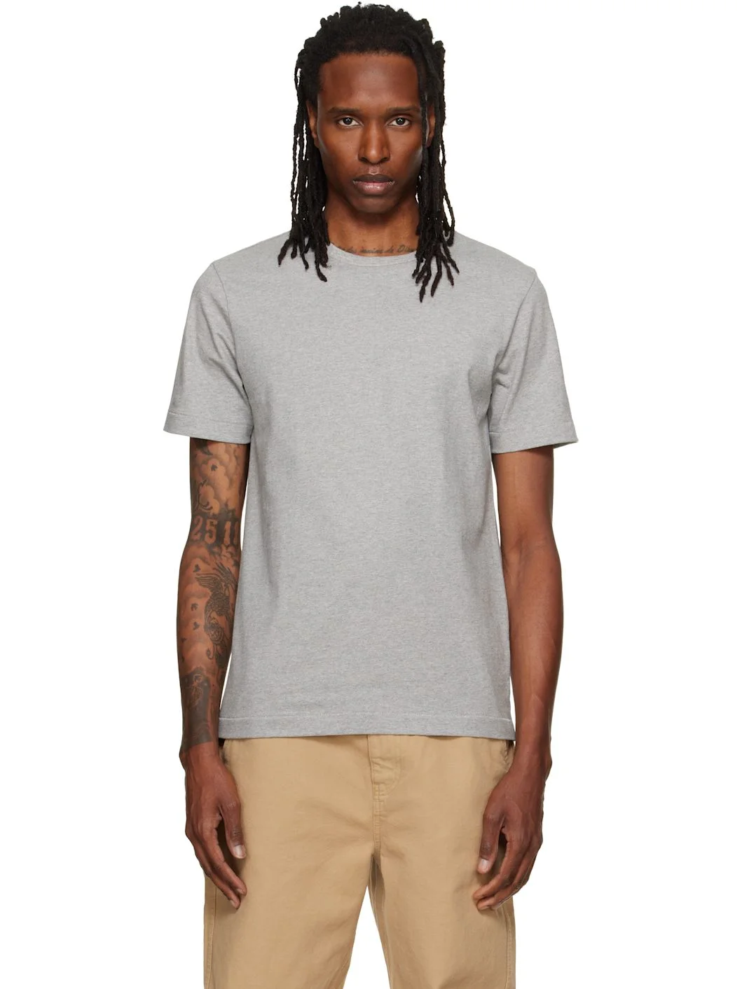 Gray 2M15 'Mid-Century Machine' Refined Fit T-shirt - 1