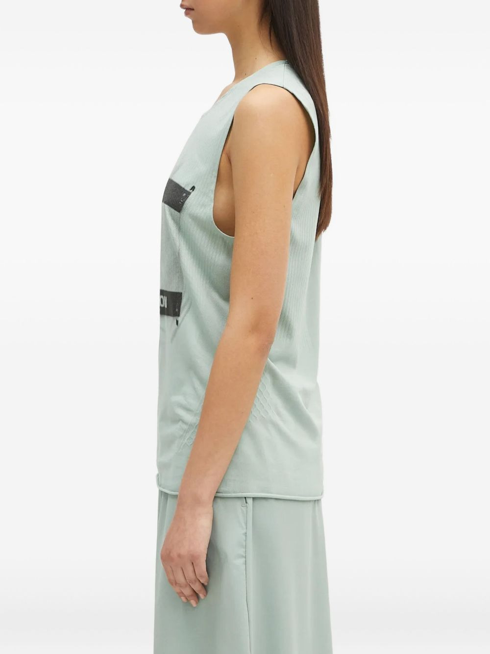 x Salomon print sleeveless vest - 3