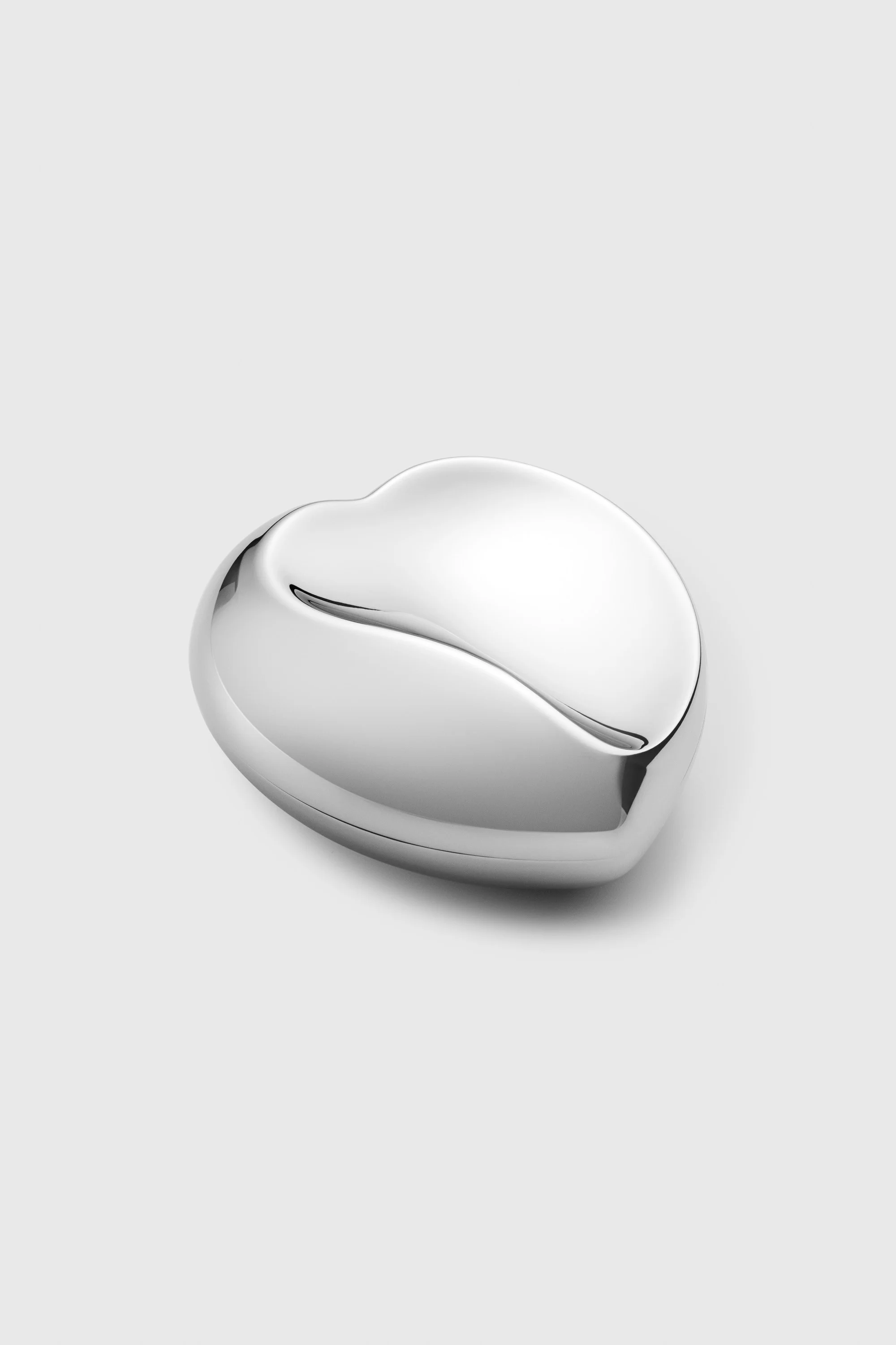 Stainless Steel Heart Jewellery Box - 1
