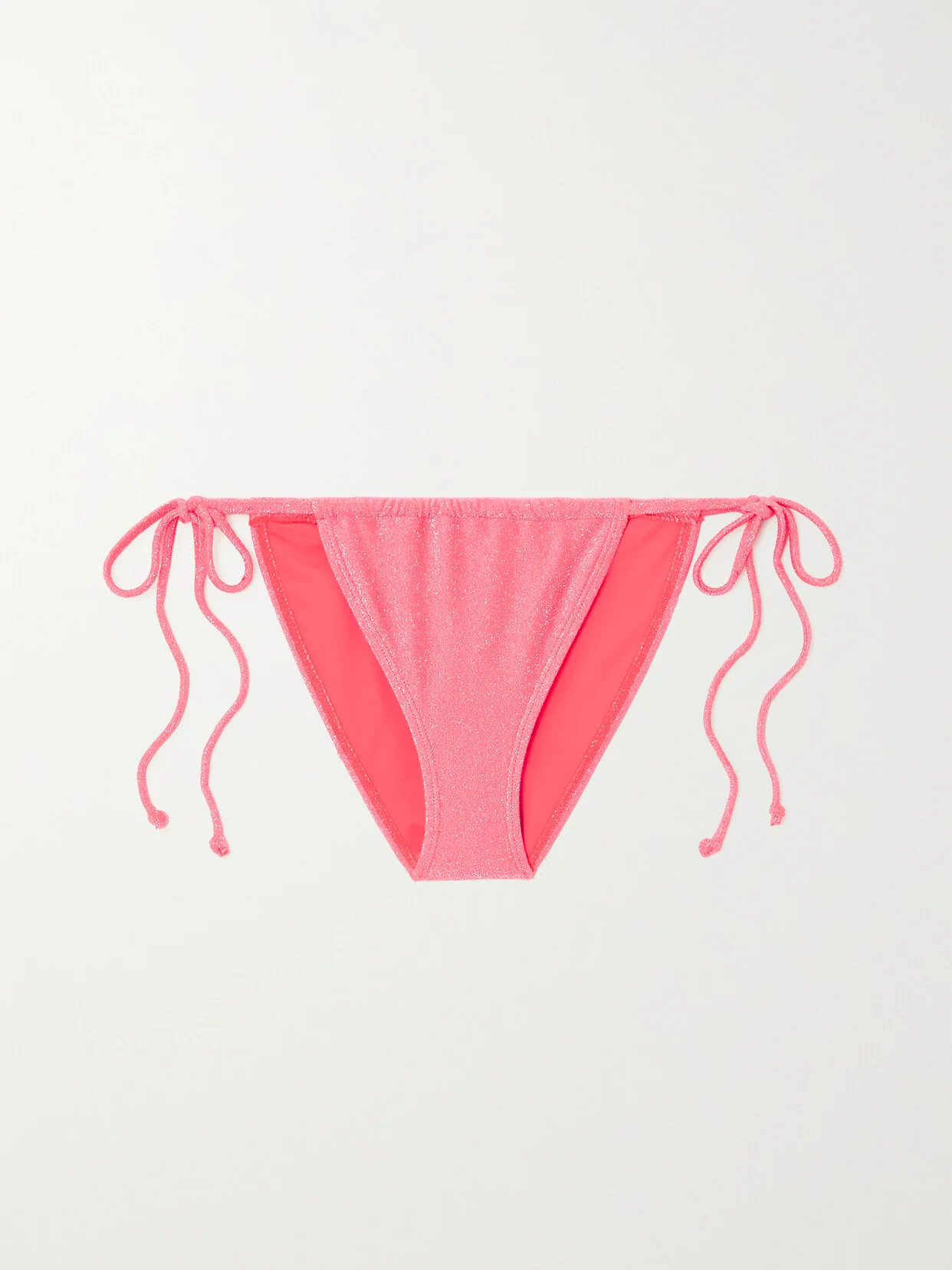 Sparkle Tiny Ties Metallic Bikini Briefs - 1