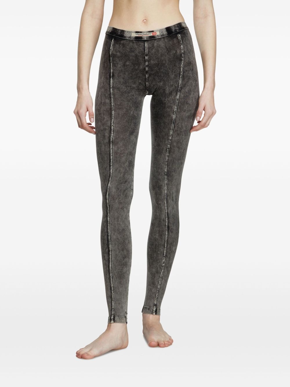 Athena denim leggings - 2