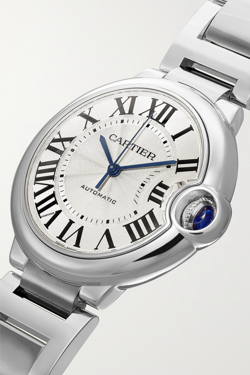 Ballon Bleu de Cartier Automatic 36.6mm stainless steel watch 3