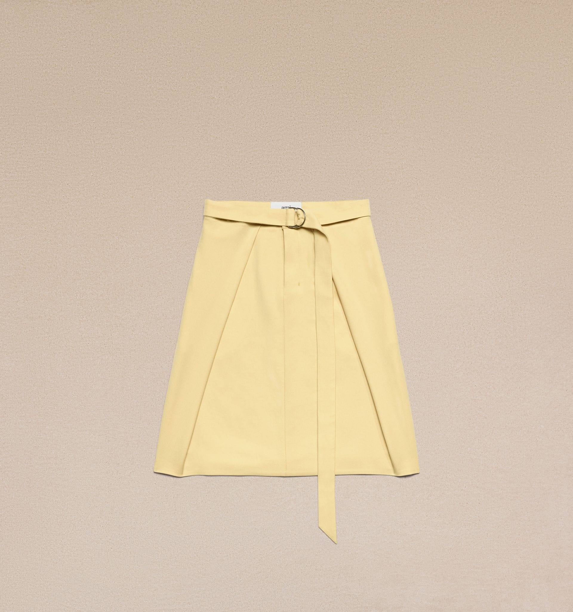 AMI Paris A Line Skirt With Floating Panels | REVERSIBLE
