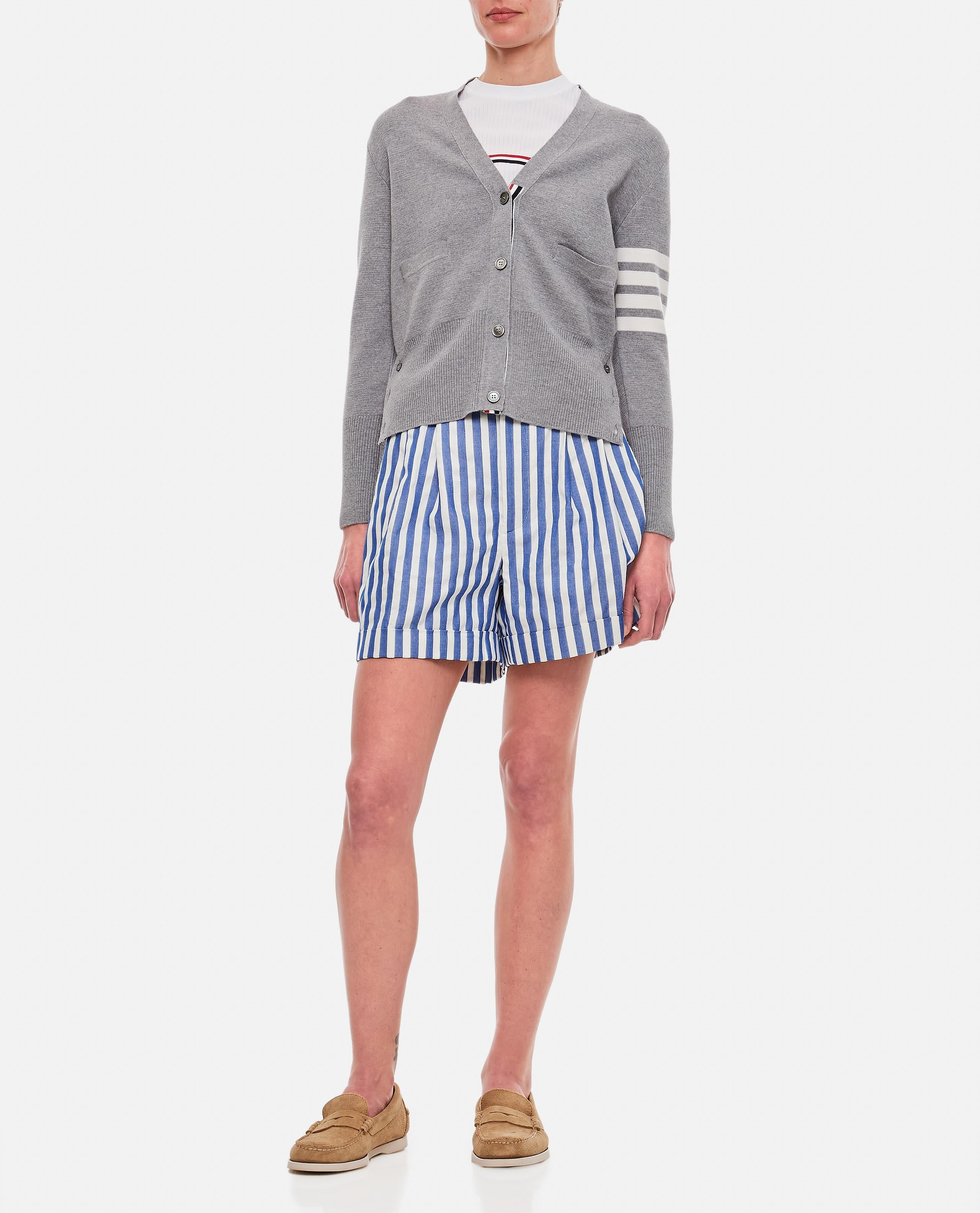 V-NECK MERINO WOOL CARDIGAN - 2