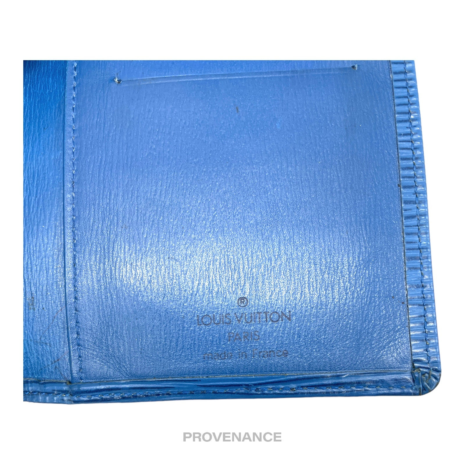 Louis Vuitton Long Wallet - Toledo Blue Epi Leather - 8