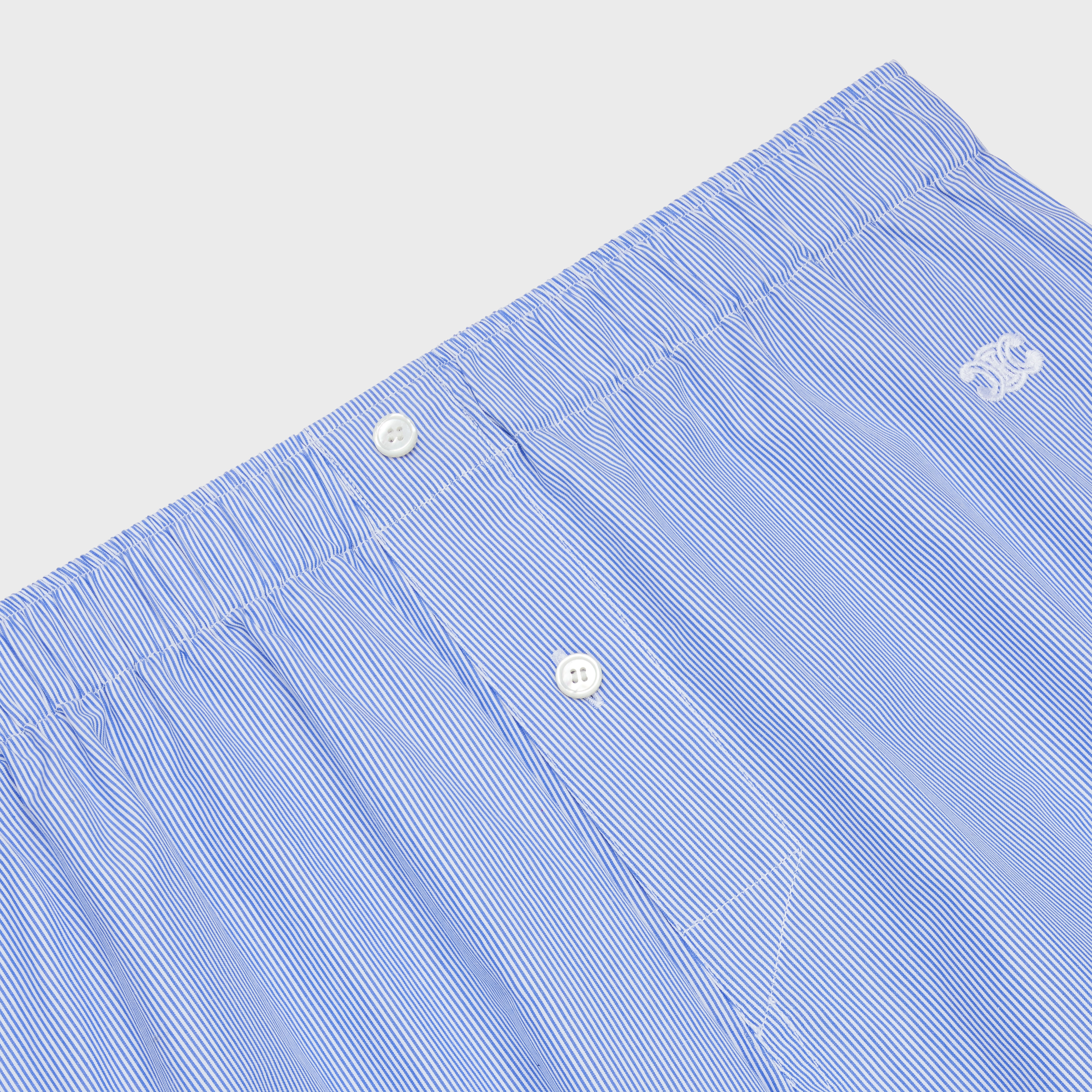 Boxer briefs in striped Poplin - 3