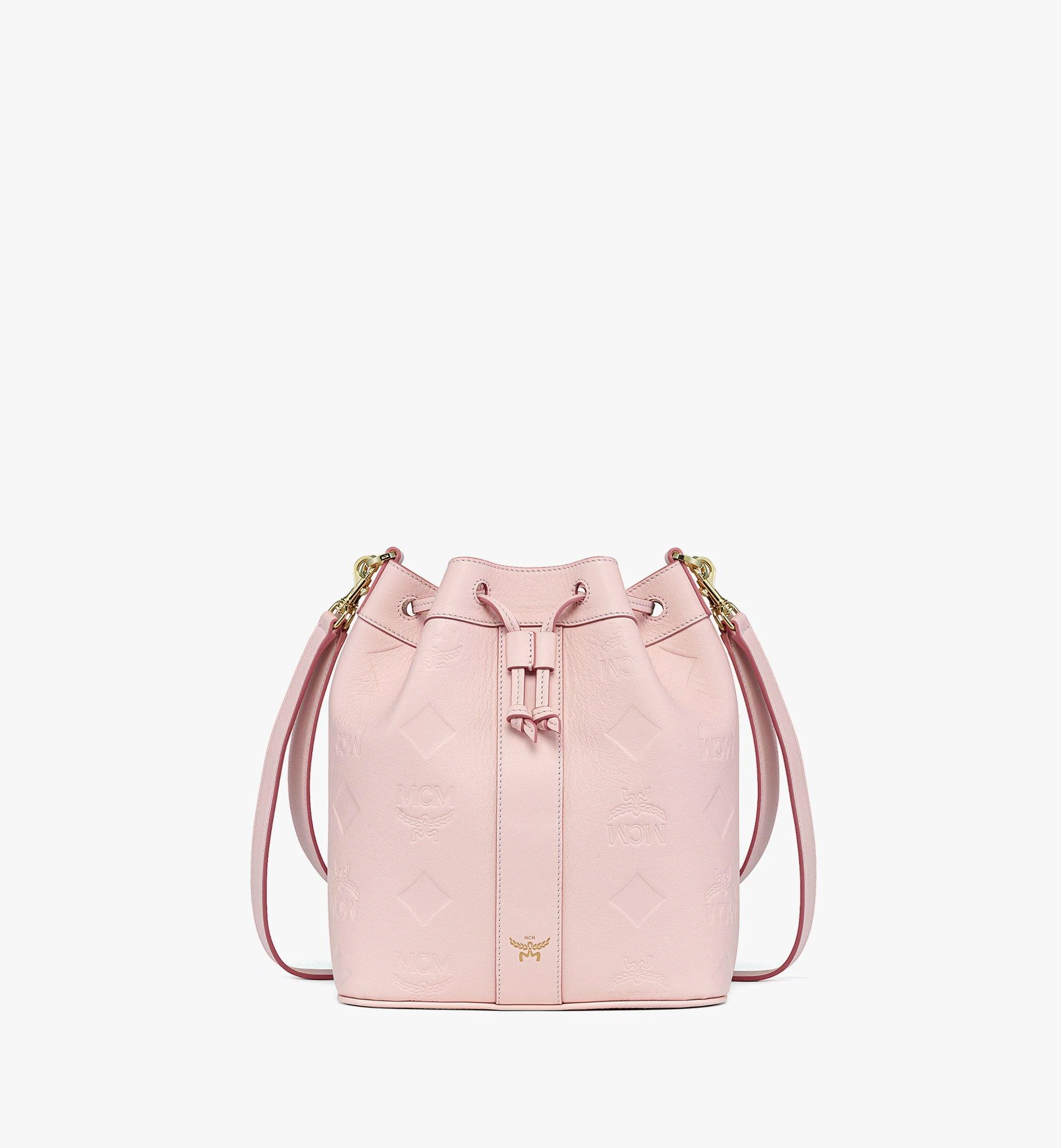 Dessau Drawstring Bag in Maxi Monogram Leather - 1