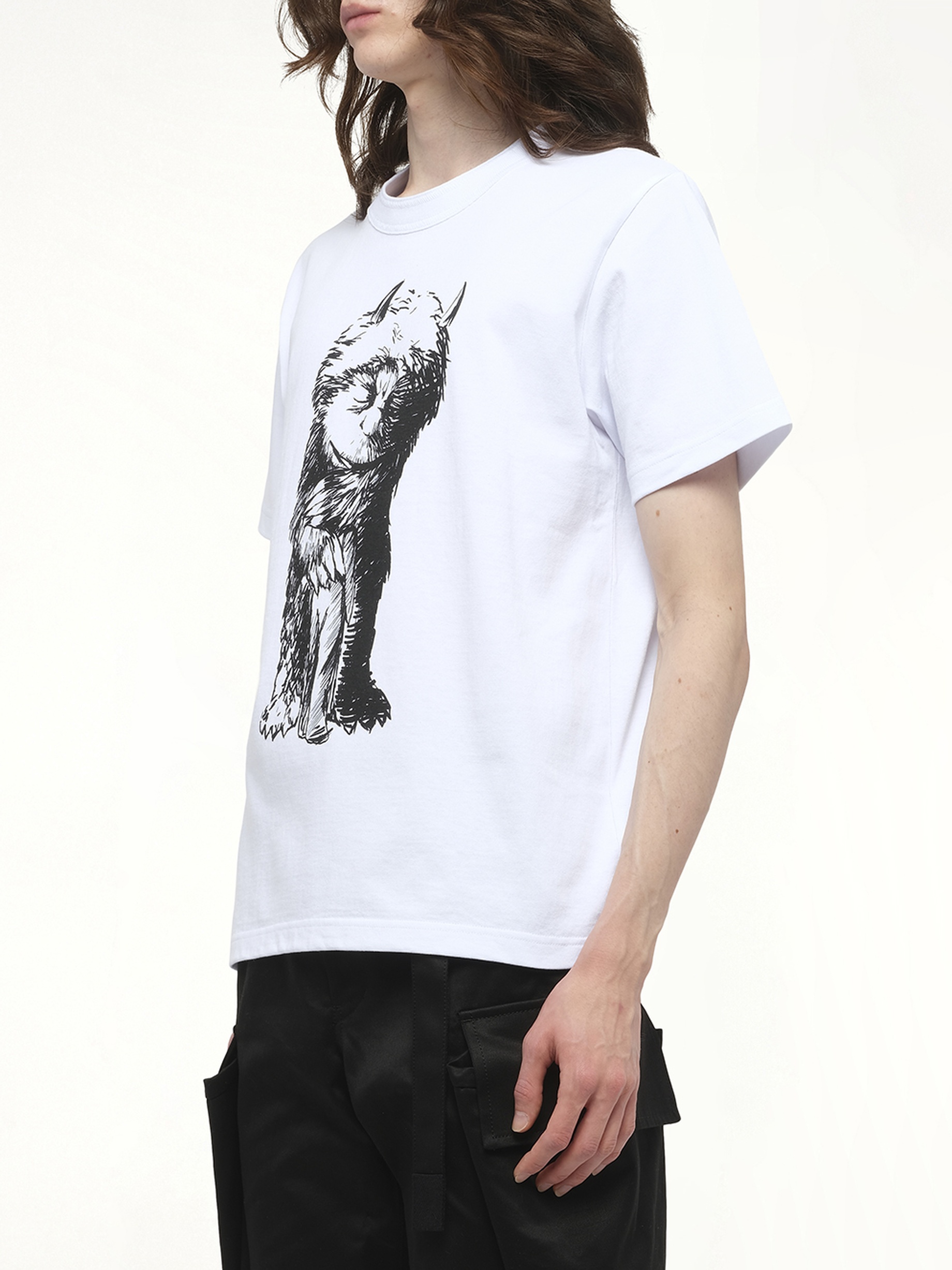 WHERE THE WILD THINGS ARE Monster T-Shirt in White - 5