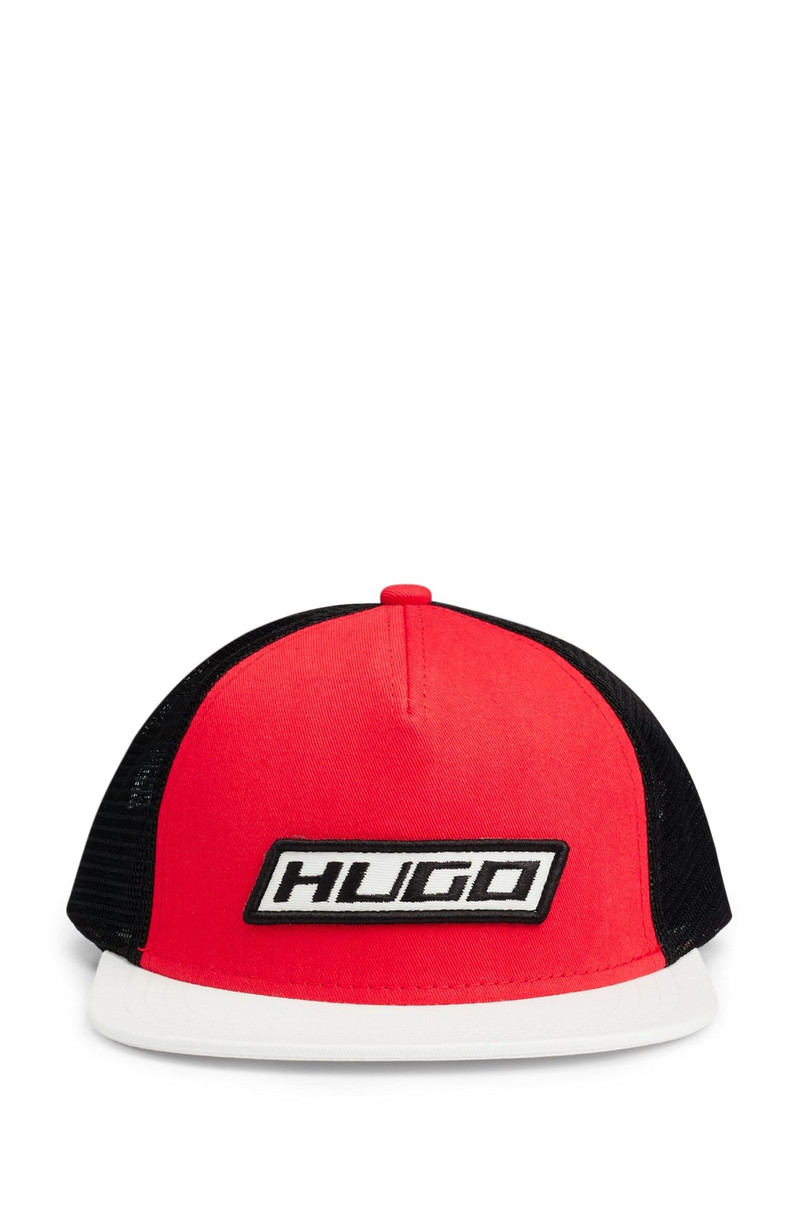 HUGO TRUCKER CAP IN COTTON TWILL WITH RACING-INSPIRED DETAILS outlook