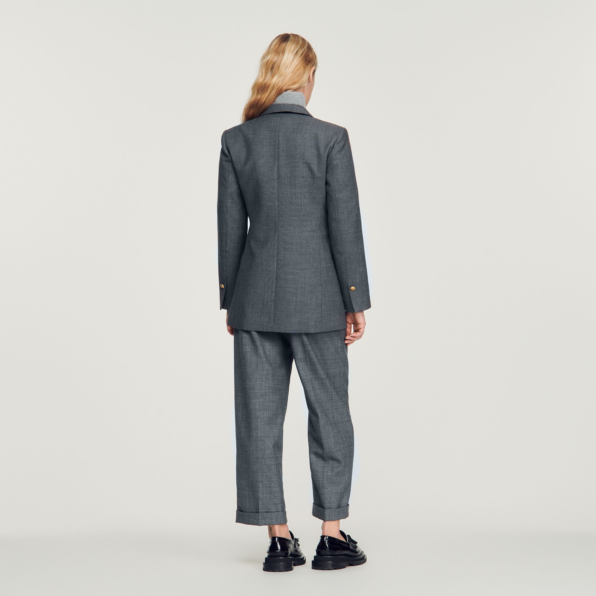 Double-breasted tailored jacket - 6