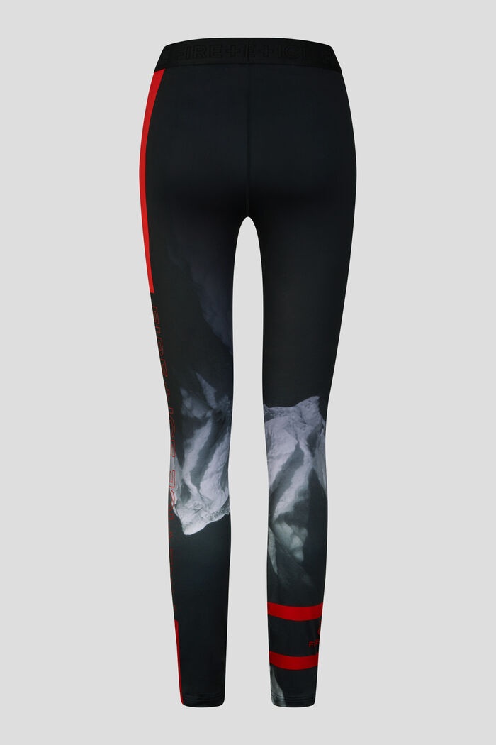 Tamira Tights in Black/Gray - 6