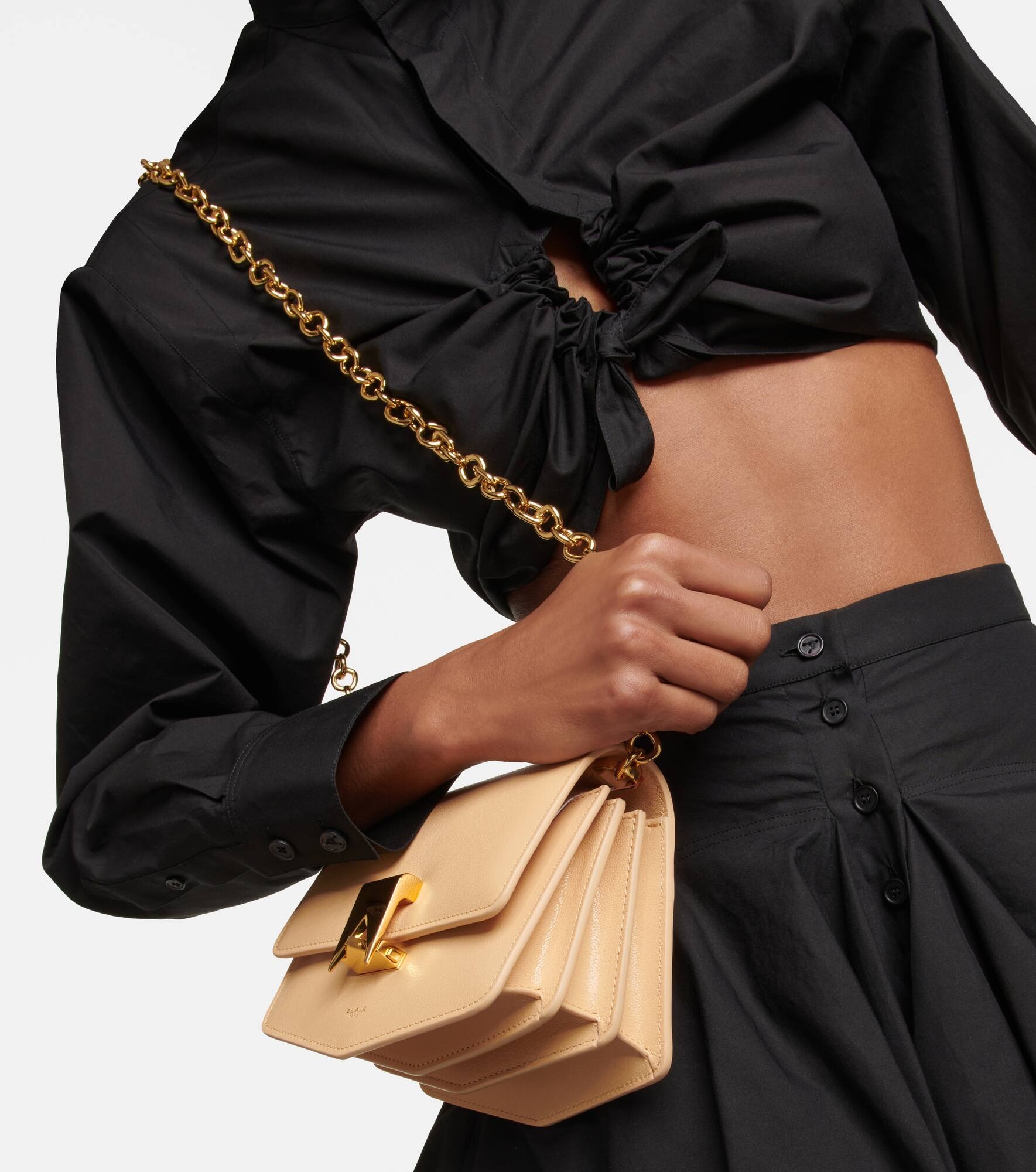 Le Papa Small leather crossbody bag - 2